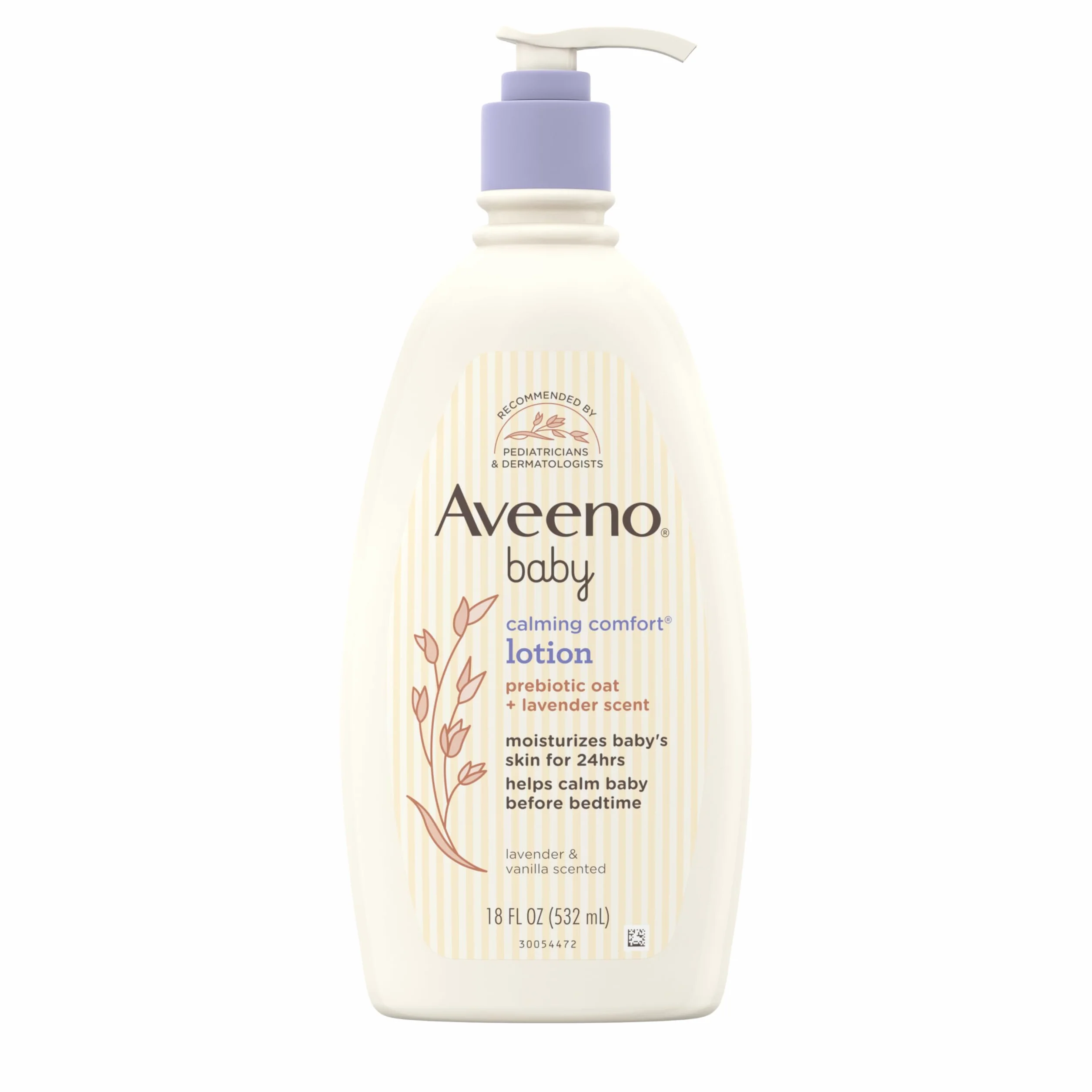 Aveeno kojący balsam komfortowy dla niemowląt, lawenda i wanilia, 18 uncji płynnych Bon Aveeno