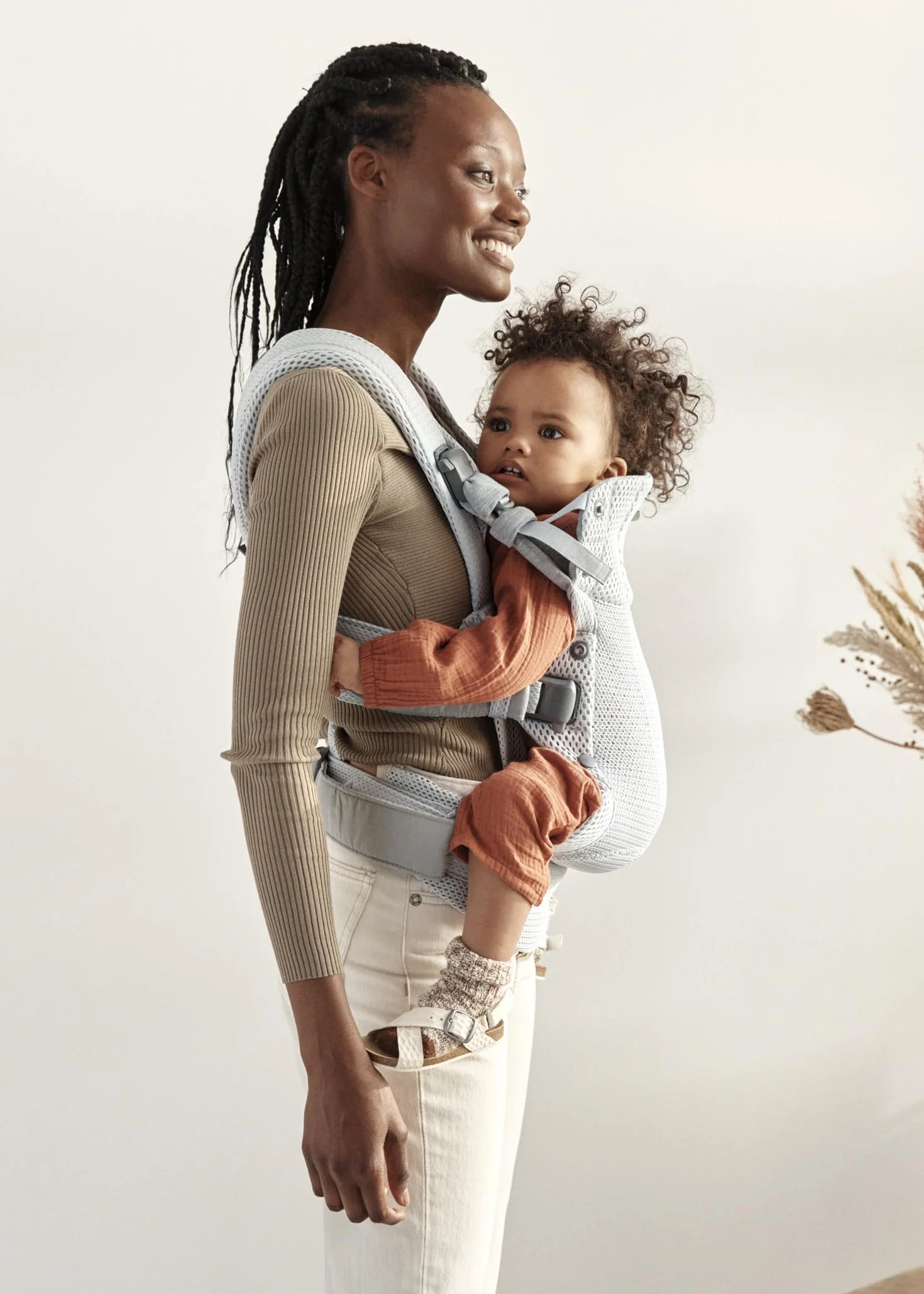 BABYBJÖRN Baby Carrier Harmony, 3D Mesh, Silver
