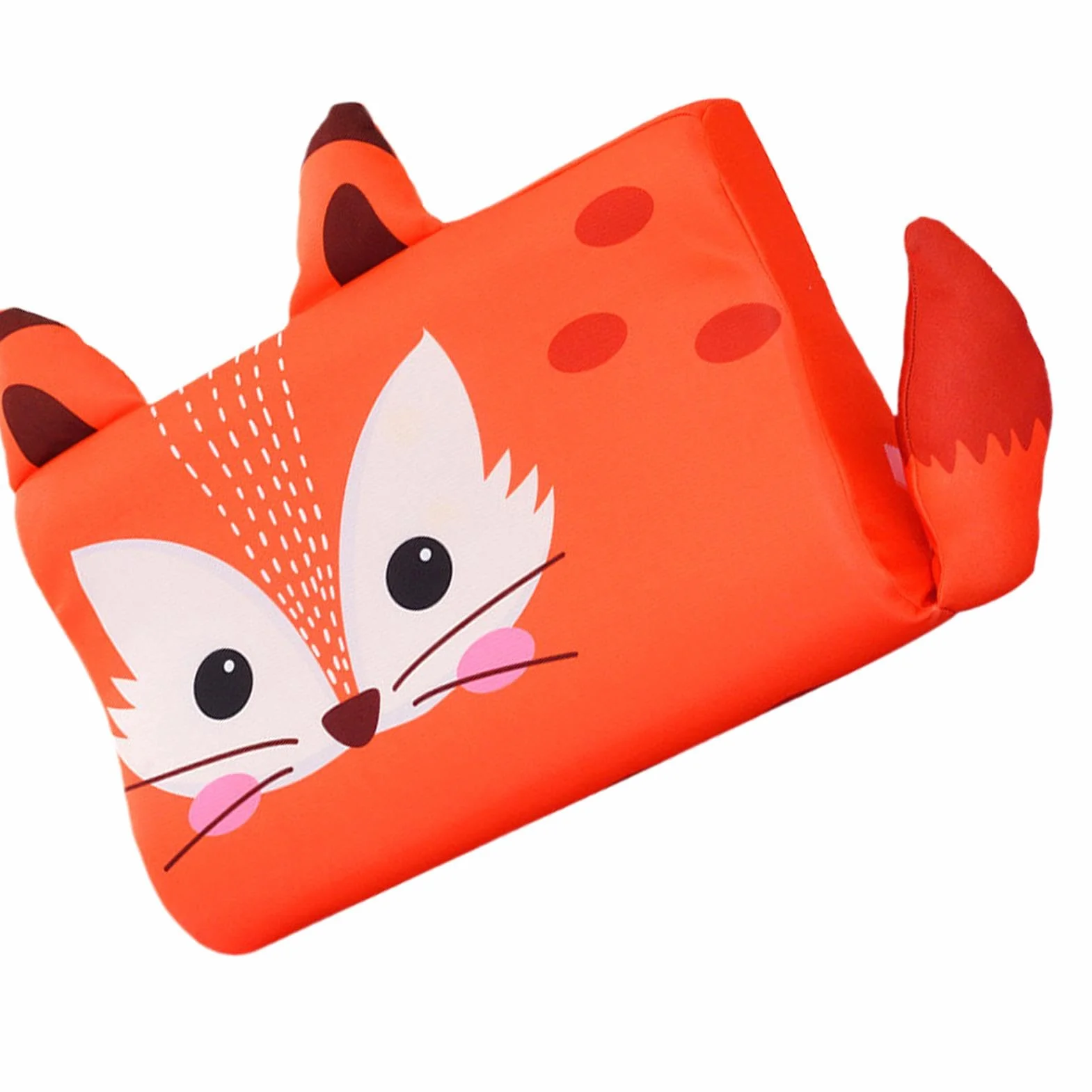 Animal Design Poduszka do spania dla dzieci, Wsparcie szyjne Ergonomiczna poduszka chłodząca, Oddychająca poduszka podróżna na łóżko dla chłopców i dziewcząt, Idealna do spania, Poduszki dla