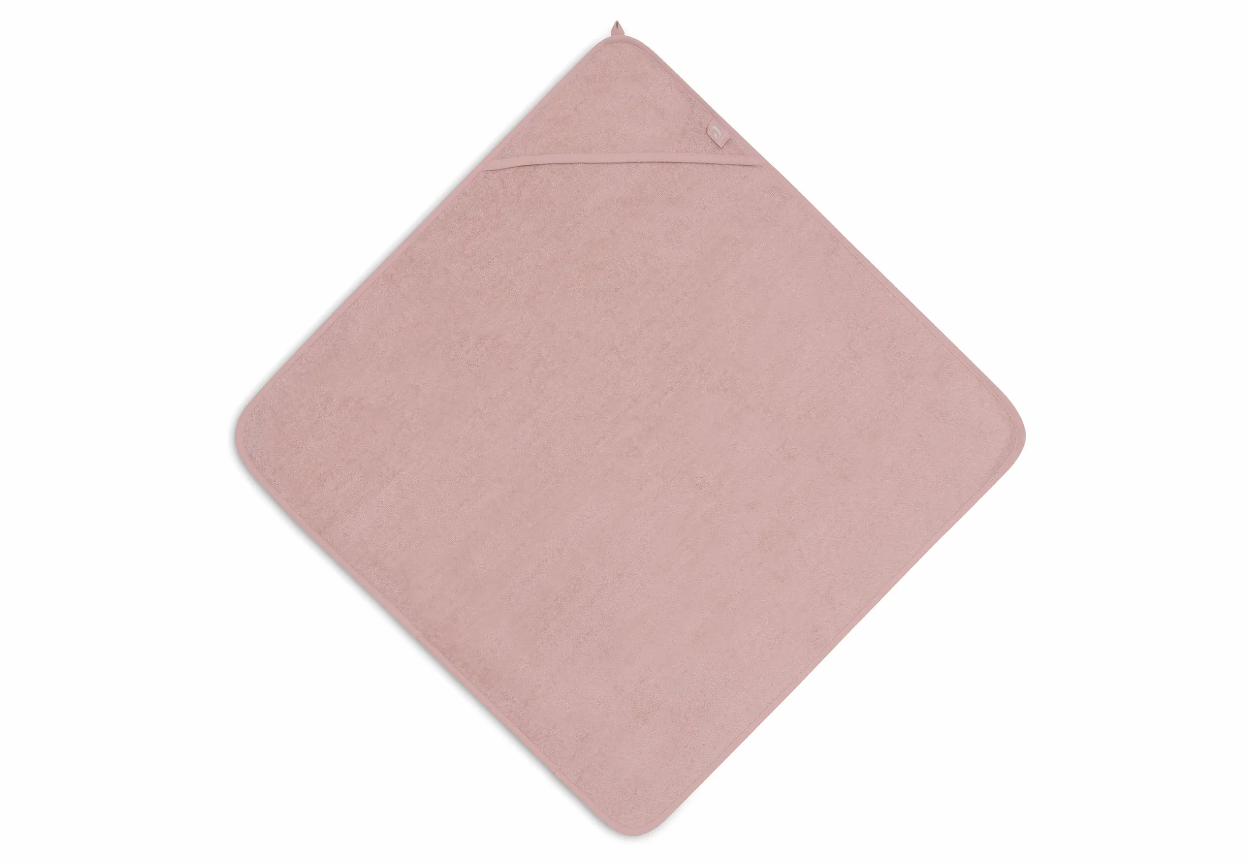 Jollein Ręcznik z kapturem dla niemowląt - frotte, Wild Rose - 100% bawełna - 75 x 75 cm - certyfikat Öko-Tex