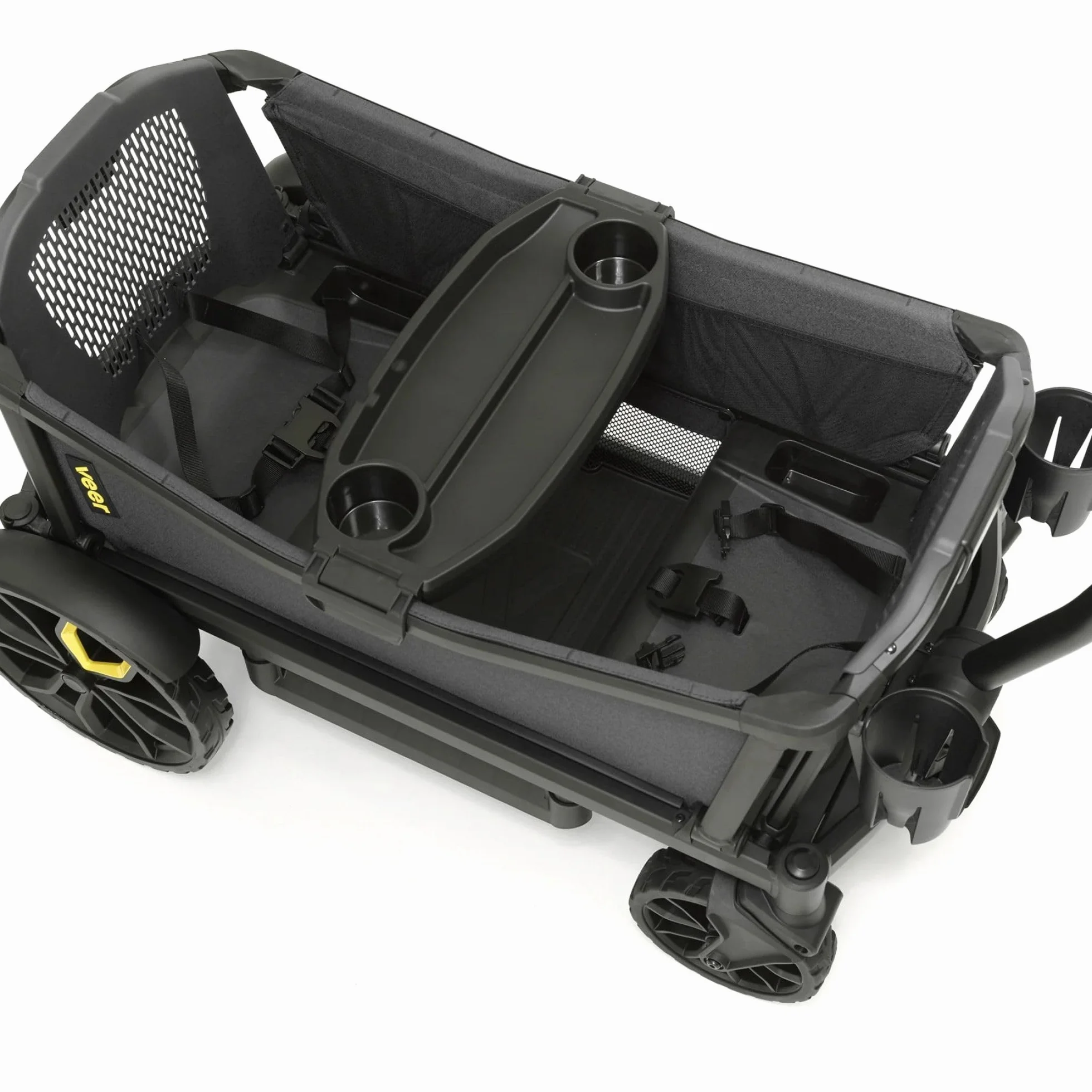 VeeR Unisex – Babys Cruiser, ciemnoszary/czarny, 94 x 50,8 x 63,5 cm
