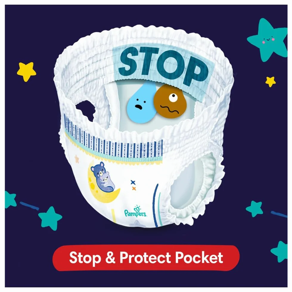 Pampers Baby Dry Night Pants - Rozmiar 5 - Small Pack - 35 sztuk - 12/17 kg