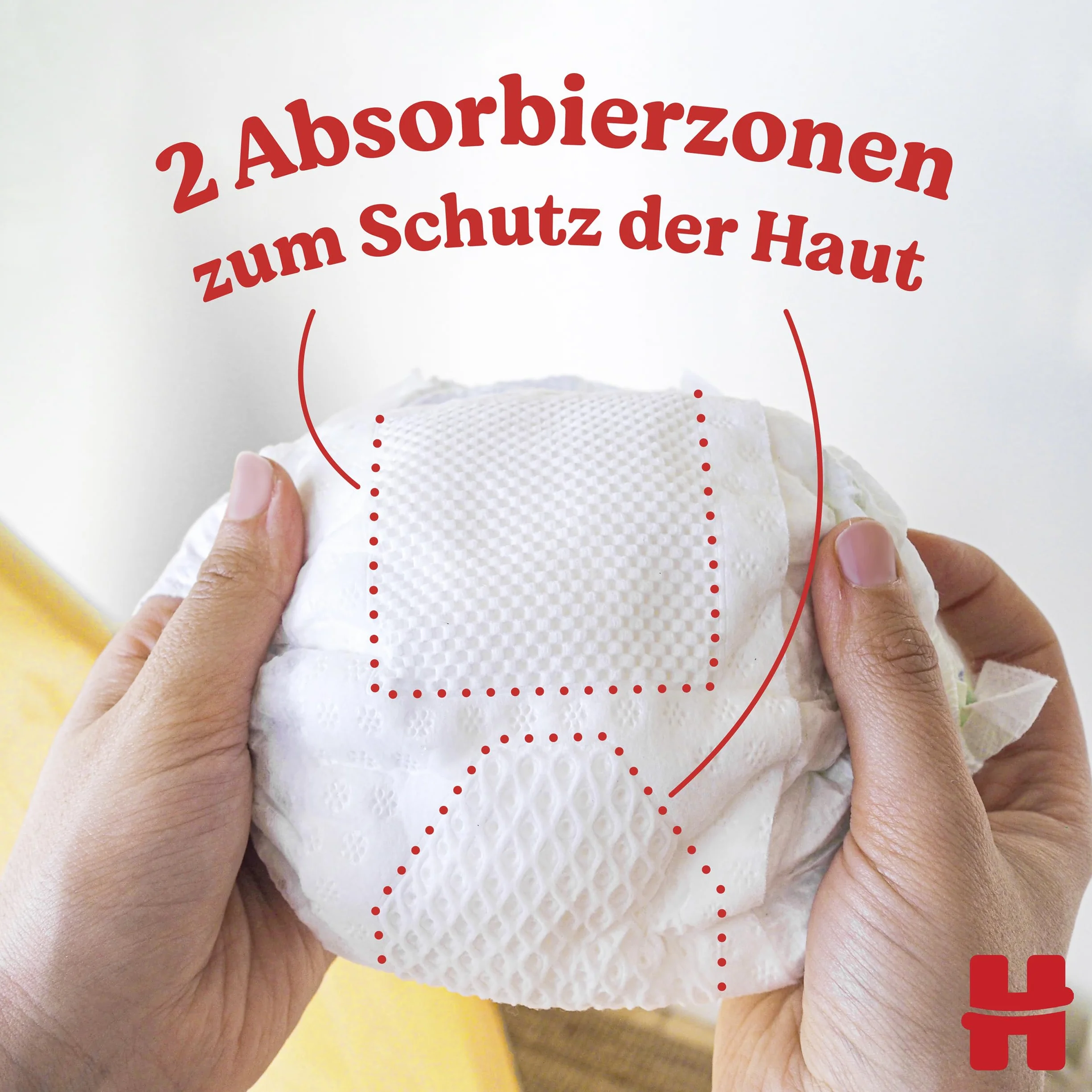 Huggies Pieluchy dla noworodków, rozmiar 1, 100 pieluszek (2 x 50), pudełko półmiesięczne