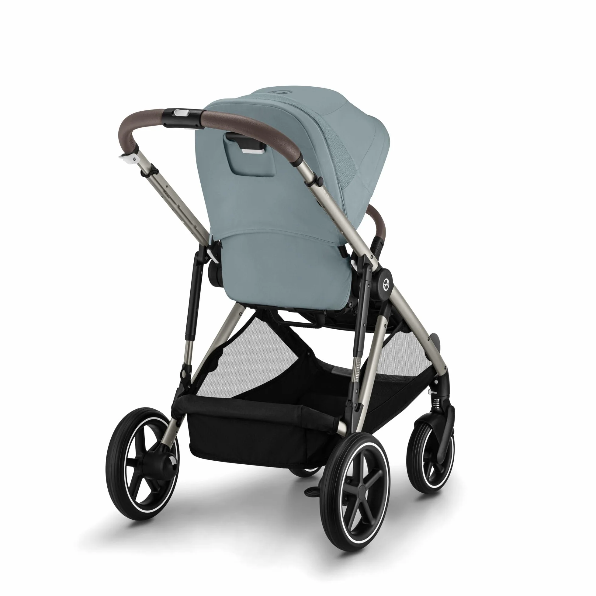 CYBEX Gold wózek spacerowy GAZELLE S, Od urodzenia do ok. 4 lat, Max. 22 kg (tryb pojedynczy) / 2x 22 kg (tryb duo), System All-in-1 z konfiguracjami 20+, Stormy Blue