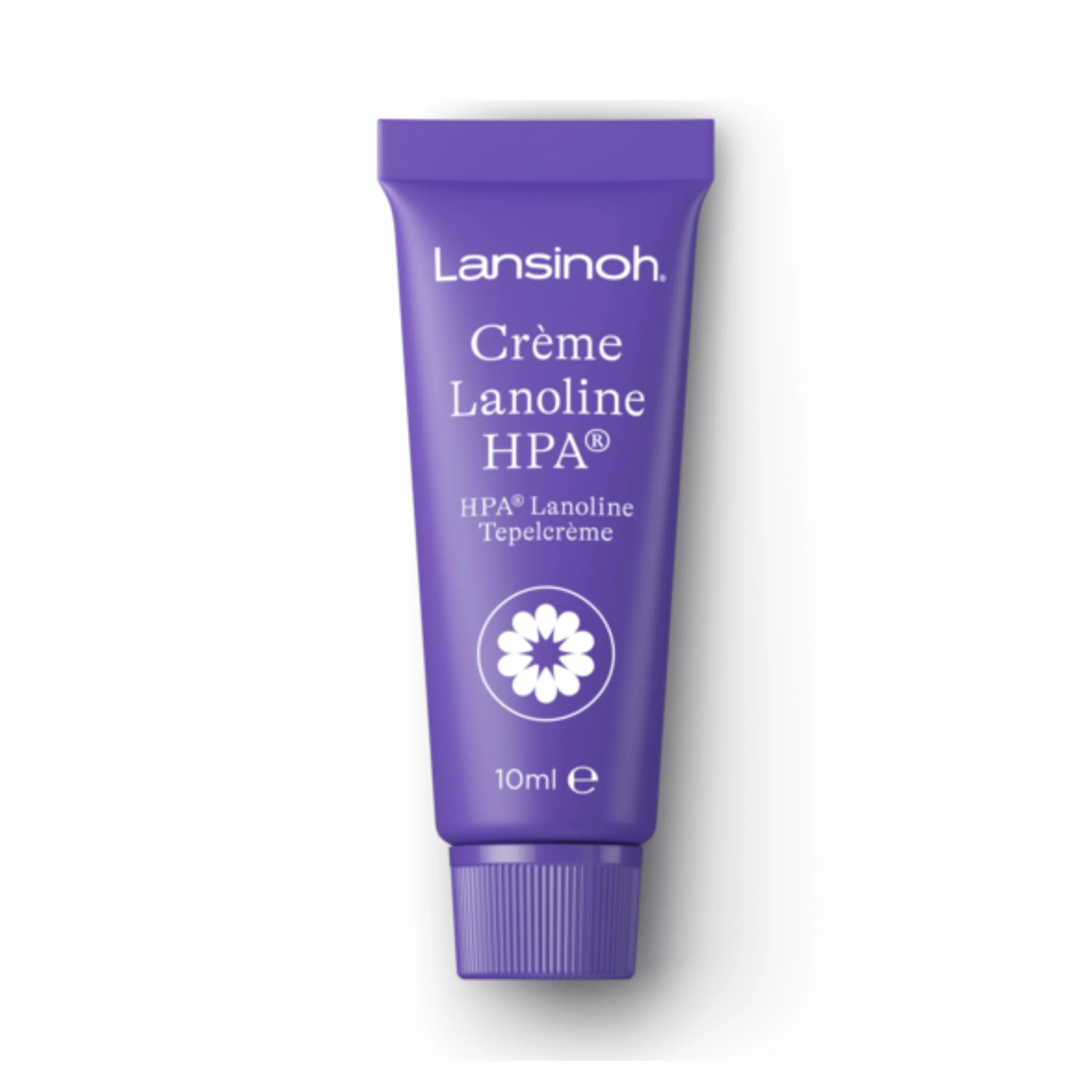 Lansinoh HPA Lanolina maść na brodawki sutkowe, 100% naturalna – uspokaja i chroni uszkodzone sutki – Dermatest "bardzo dobra 10920, przezroczysta, 10 ml (1 opakowanie)