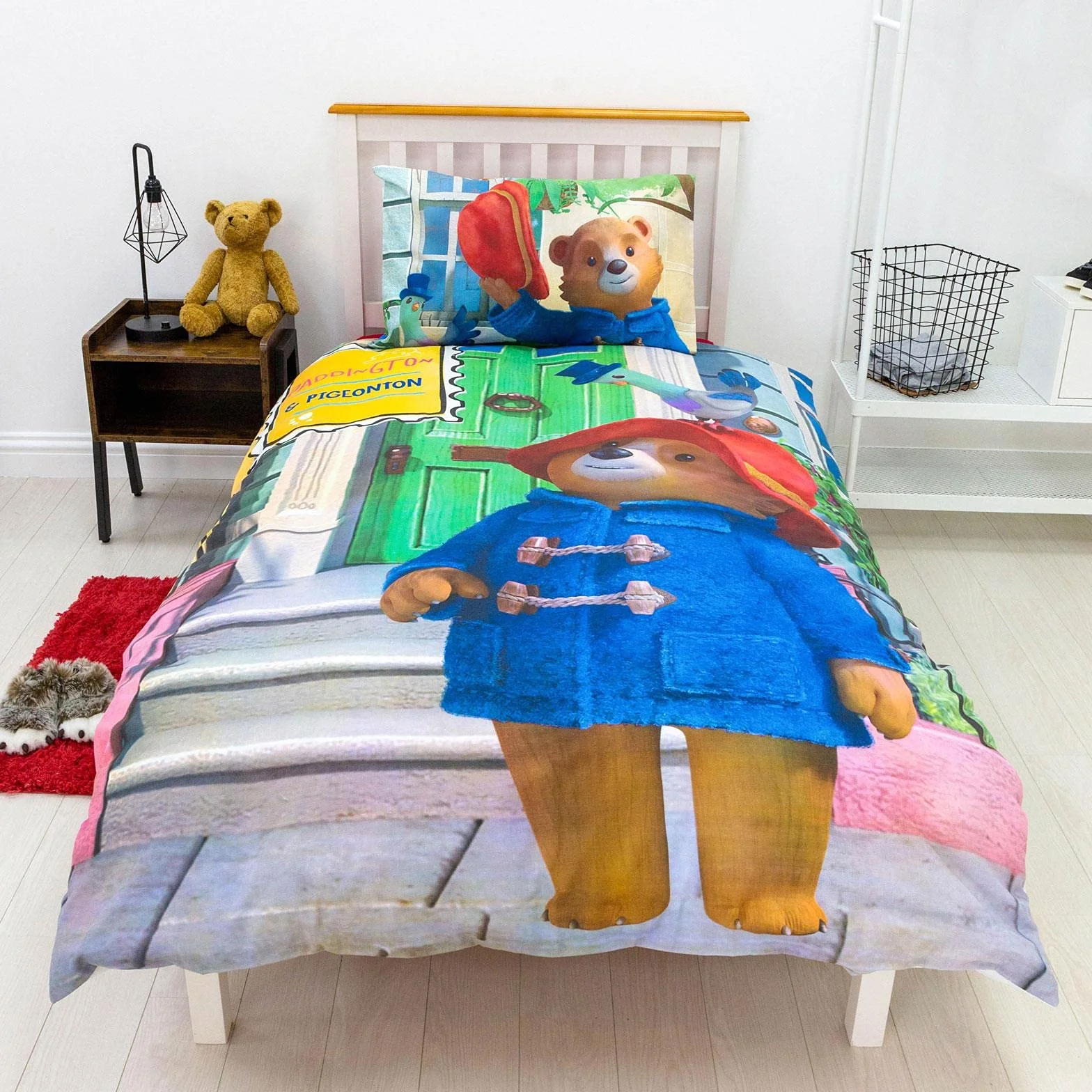 Paddington Bear Przyjaciele zestaw poszewek na kołdrę