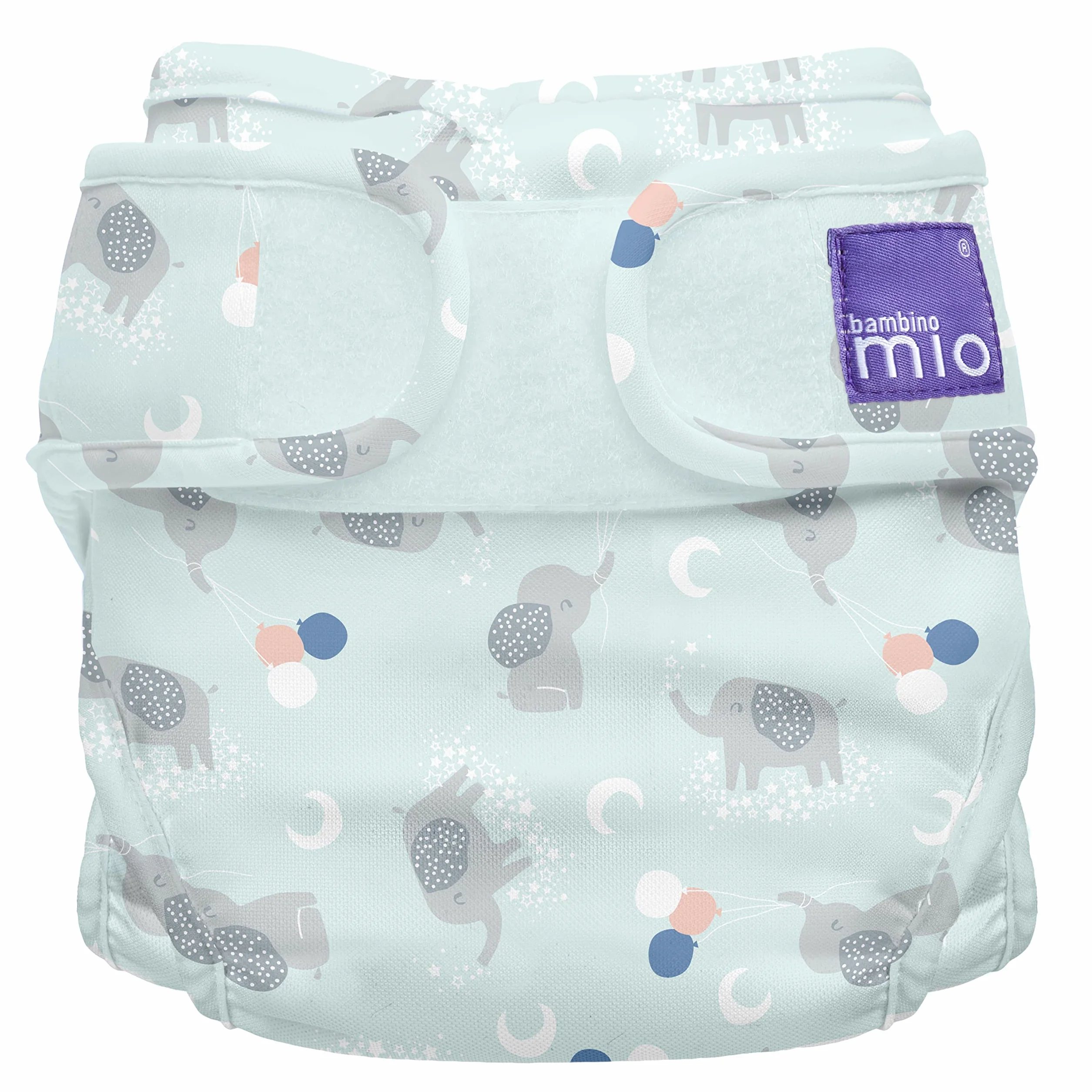 Bambino Mio, mioduo wielorazowy otulacz do pieluszek, łagodny olbrzym, rozmiar 1 (<9kg)