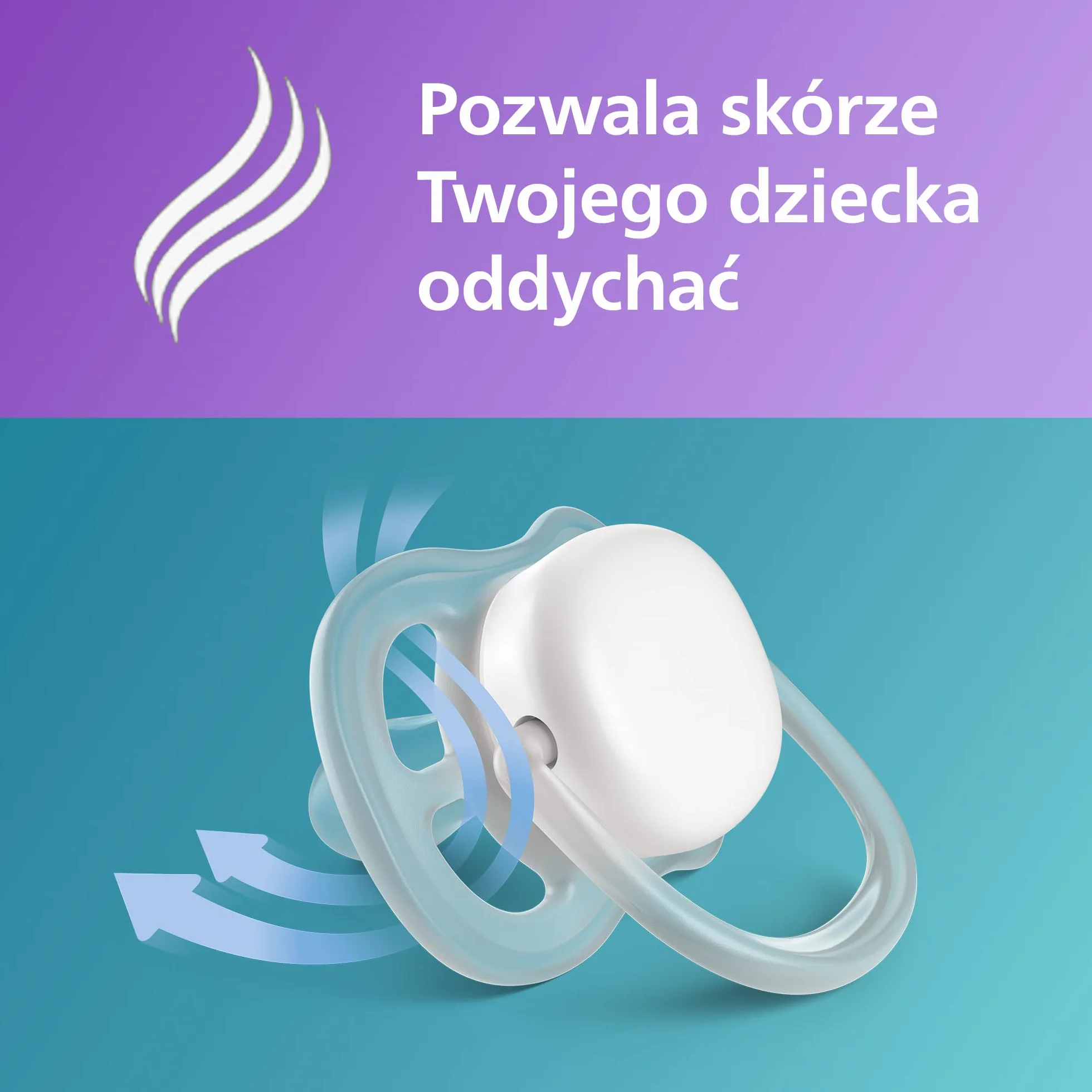 Philips Avent Ultra Air Smoczki, lekkie, przepuszczające powietrze smoczki dla dzieci w wieku 0–6 miesięcy bez bisfenolu A, z etui ze sterylizatorem, model SCF085/24
