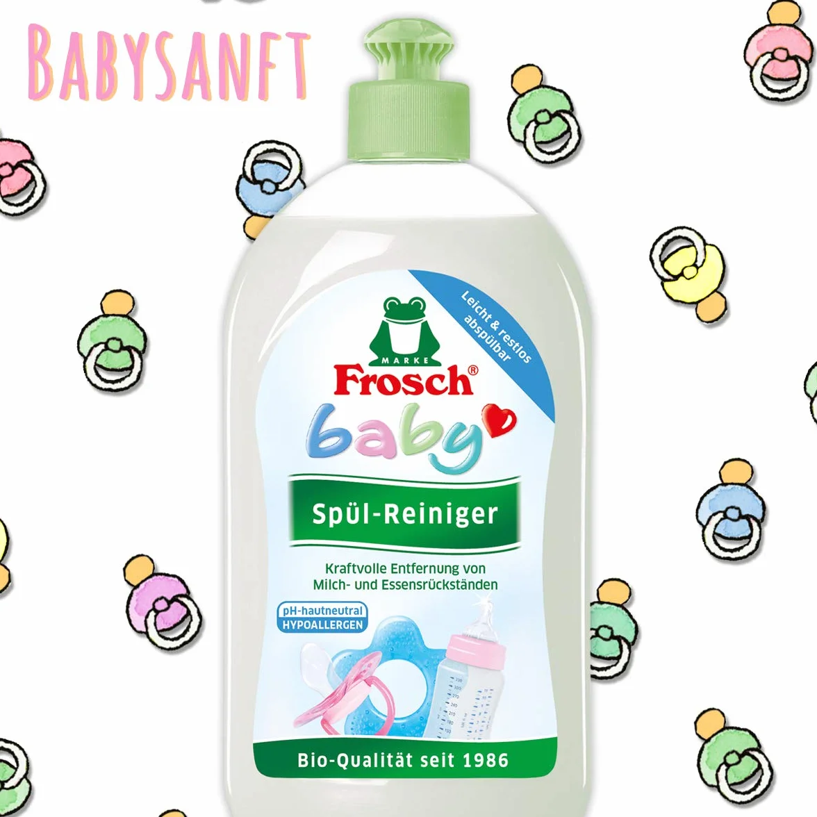 Frosch Płyn do mycia dla niemowląt 500 ml, 8 sztuk (8 x 0,5 l)