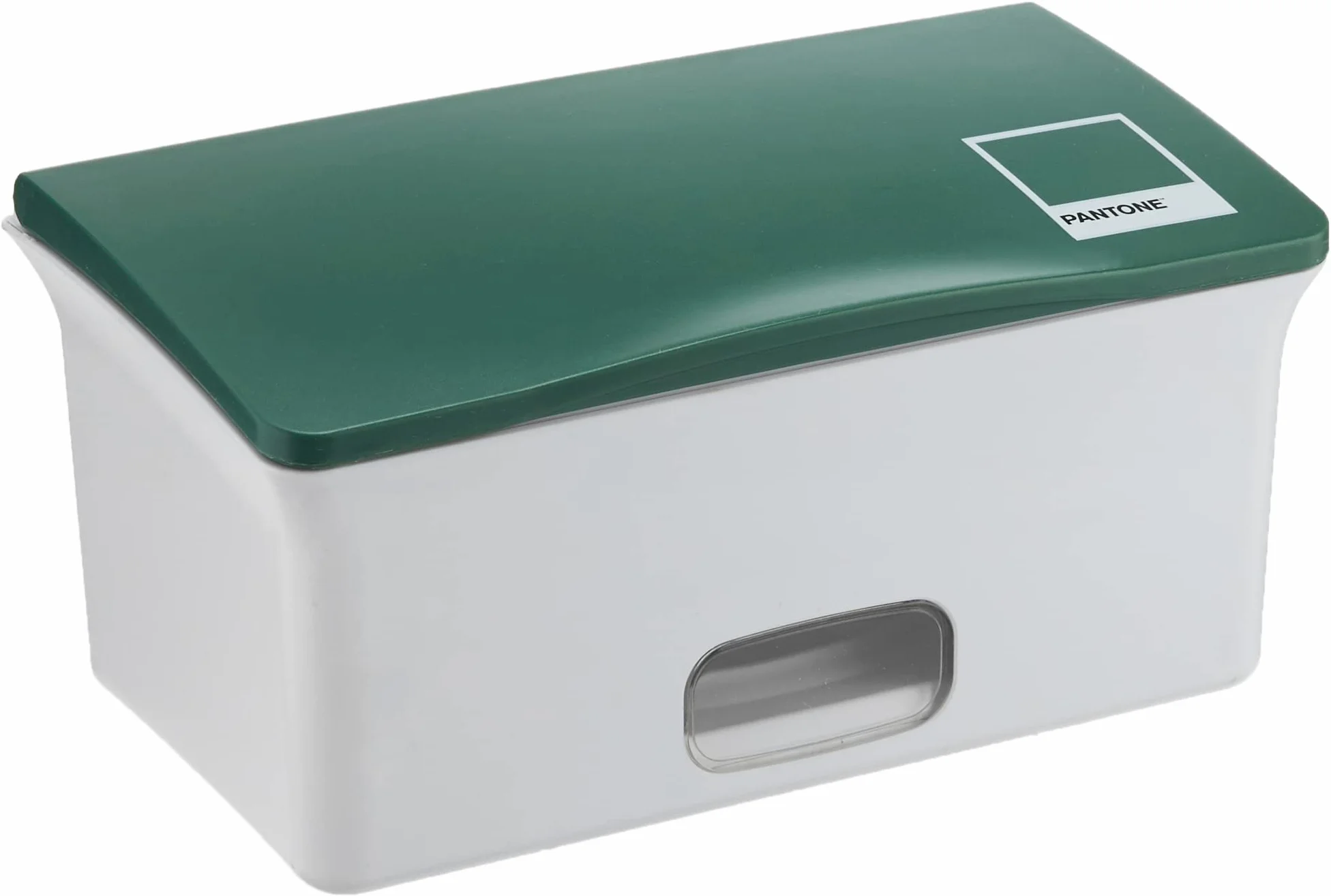 Ubbi Dostawca dla niemowląt Wipes Case, Baby Wipes Holder z obciążonym talerzem, trzyma się świeże i antypoślizgowe gumowe stopy, zielony Pantone
