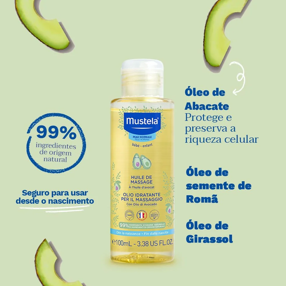 Mustela Bébé Baby Oil Normal Skin, Almond
