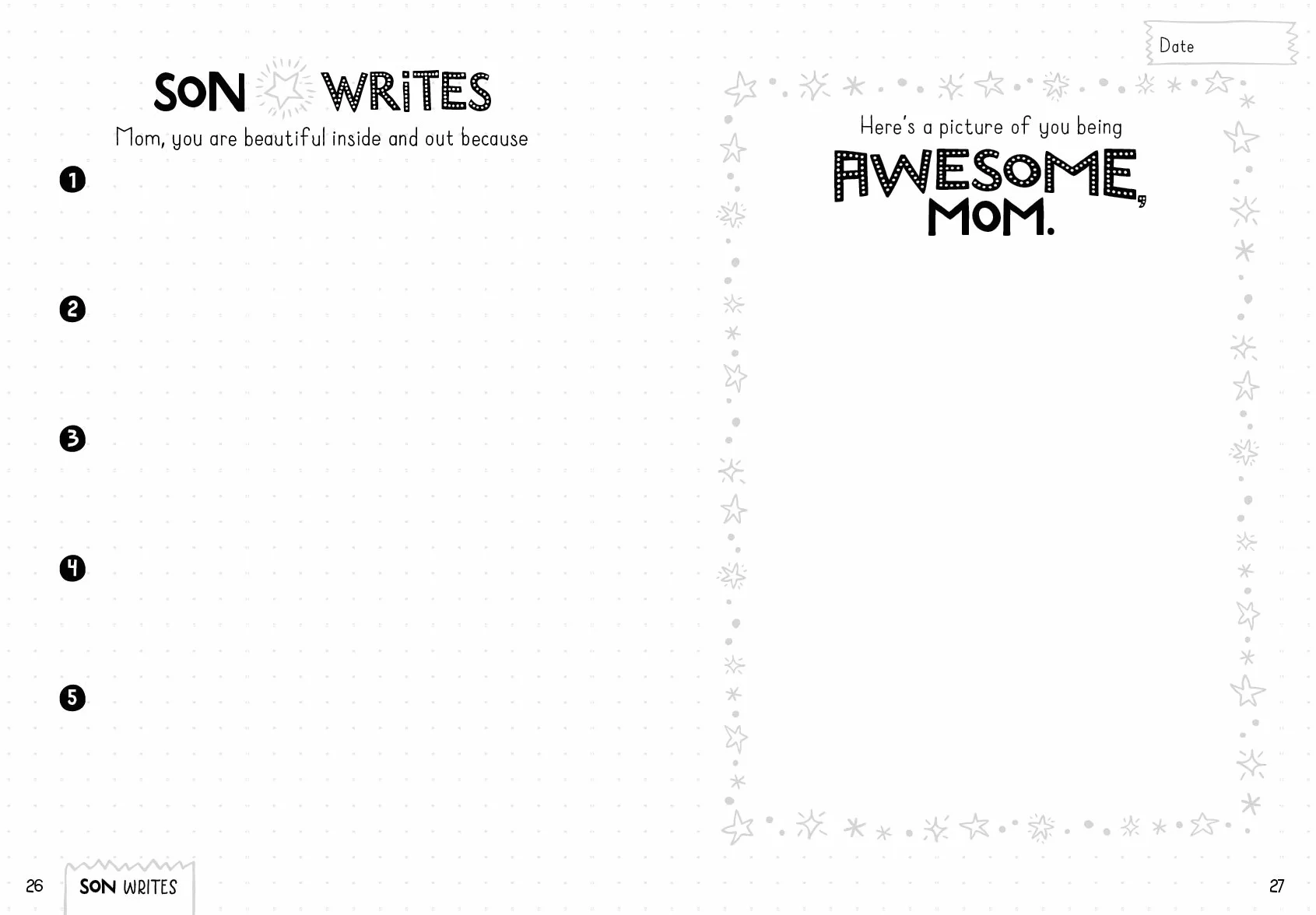 Between Mom and Me: A Mother and Son Keepsake Journal