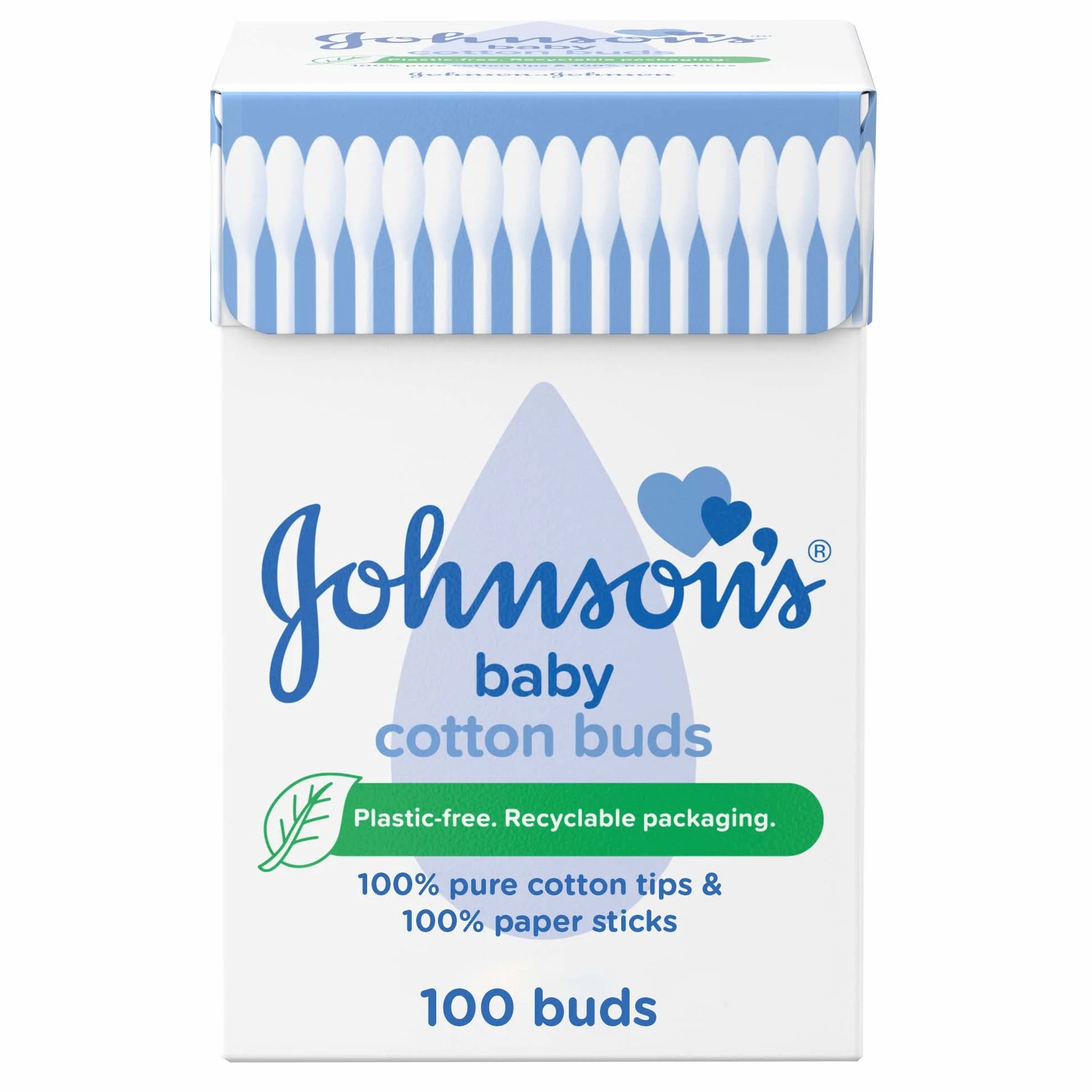 JOHNSONS Bastoncillos Cotton 200 szt., 1 sztuka