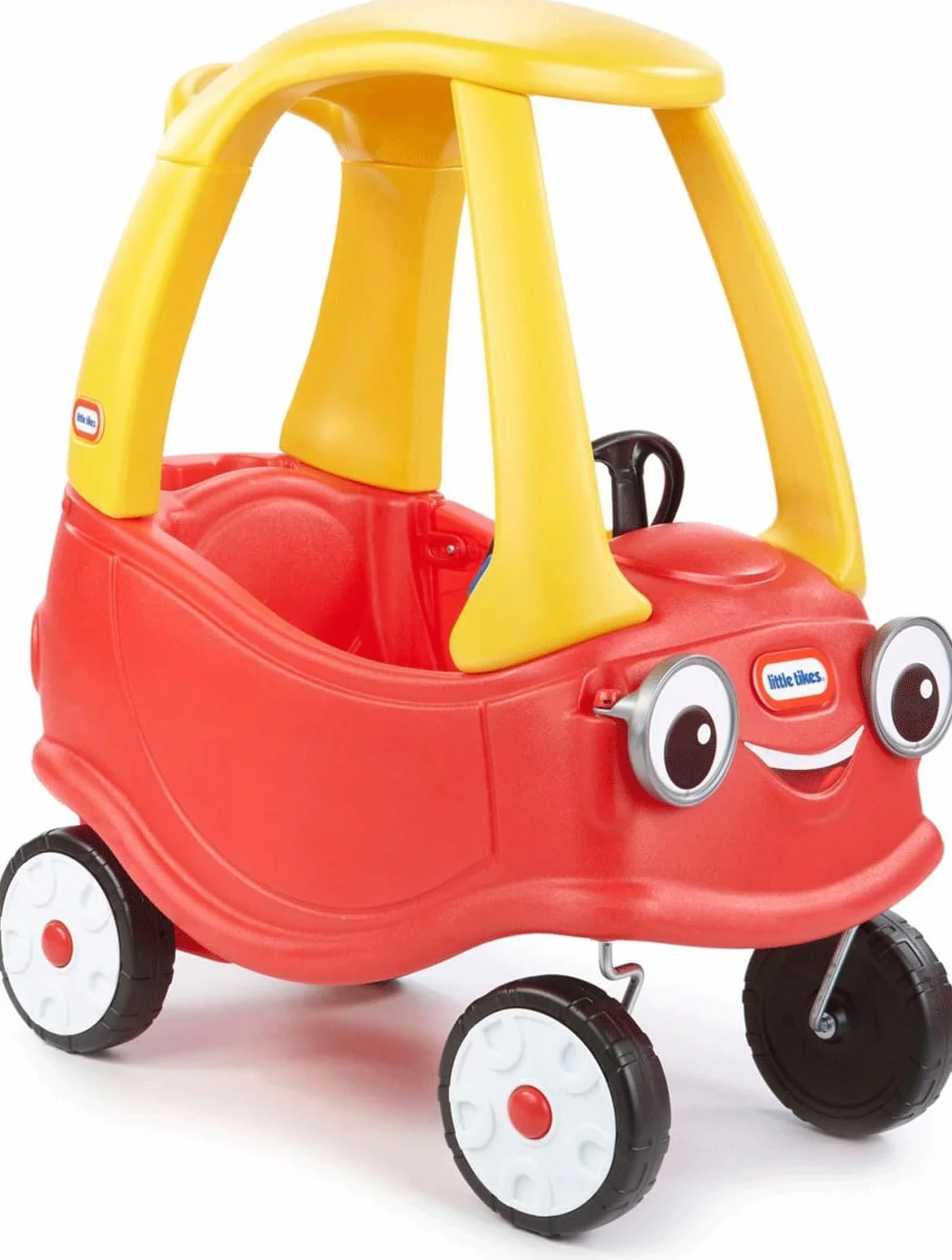 little tikes Cozy Coupe – Jeździk dla dzieci od 18 miesięcy do 5 lat | Prawdziwy działający klakson, klikający zapłon, wyjmowana podłoga i schowek | Jeździk dziecięcy do domu i na zewnątrz