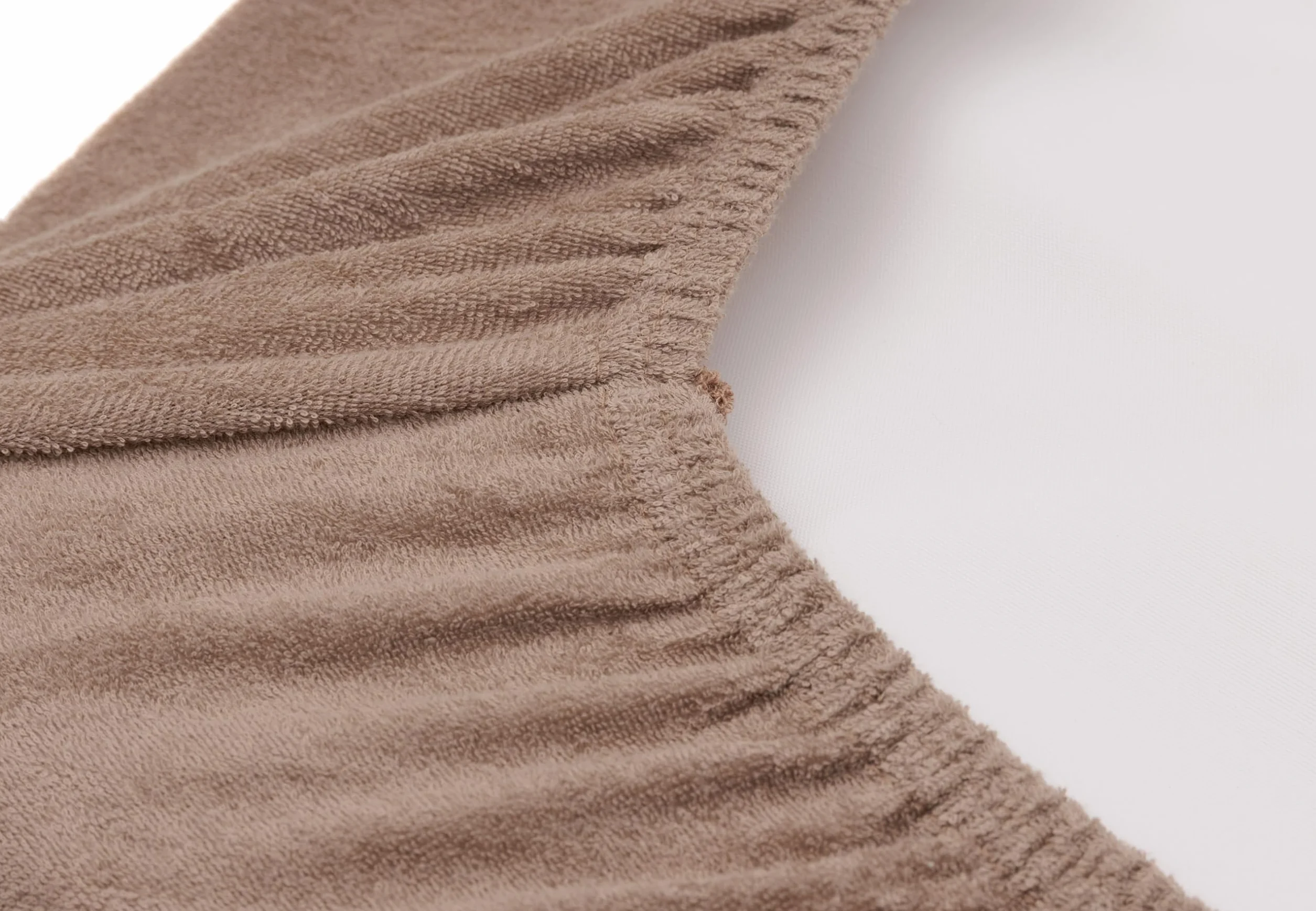 Jollein Poszewka na przewijak frotte – mleczna kawa/kość słoniowa – 2 sztuki – 50 x 70 cm – 85% bawełna, 15% poliester – certyfikat Öko-Tex – poszewka na poduszkę do przewijania