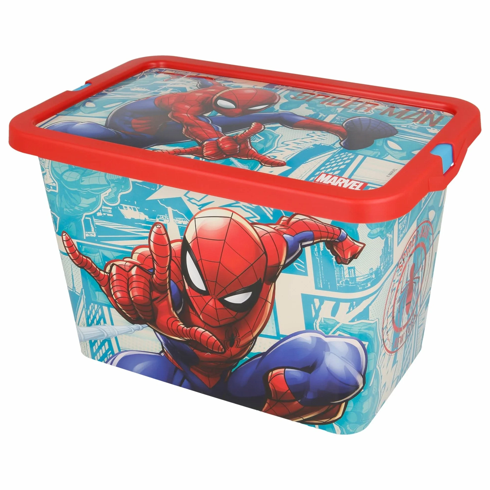 Stor 02624 Spiderman 'Comic Book' 7 litrów Clickbox, tworzywo sztuczne, No aplica
