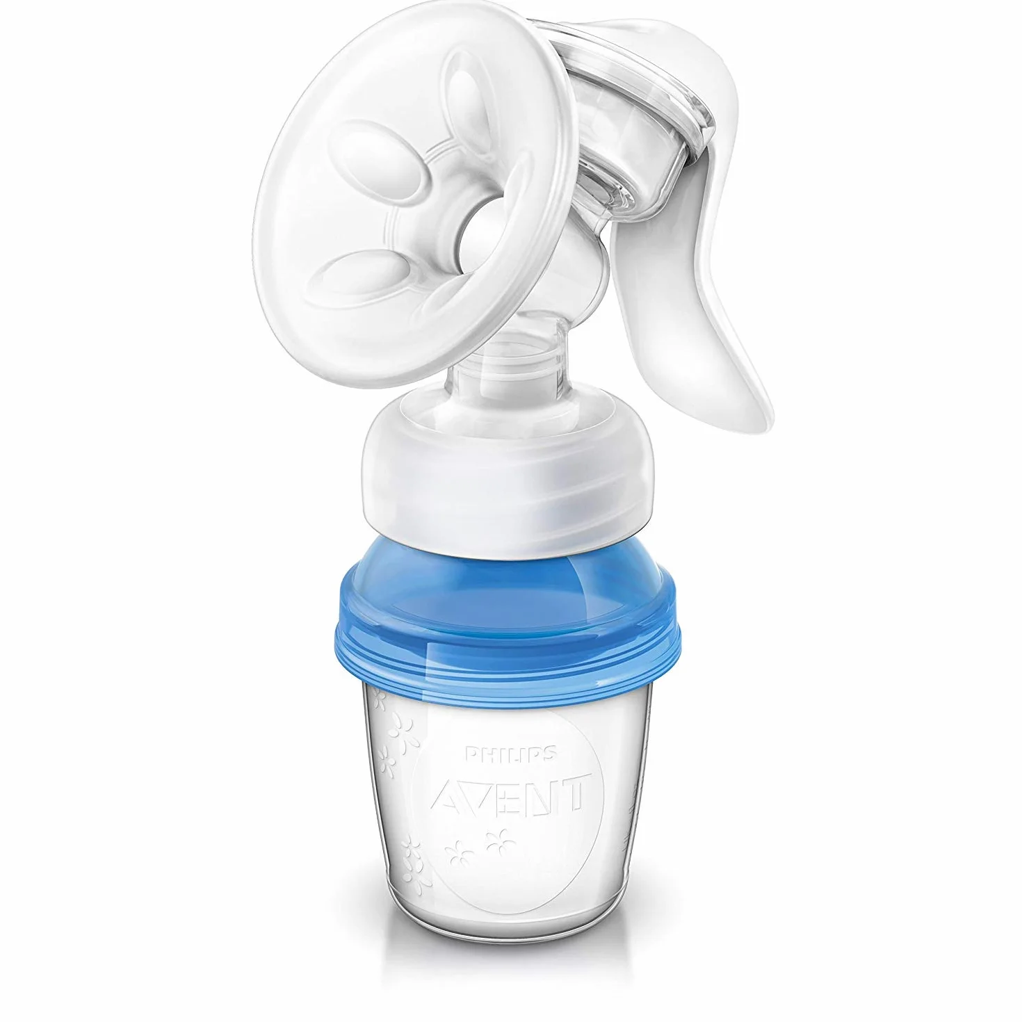 Philips Avent SCF330/13 ręczny laktator z butelką, przezroczysty