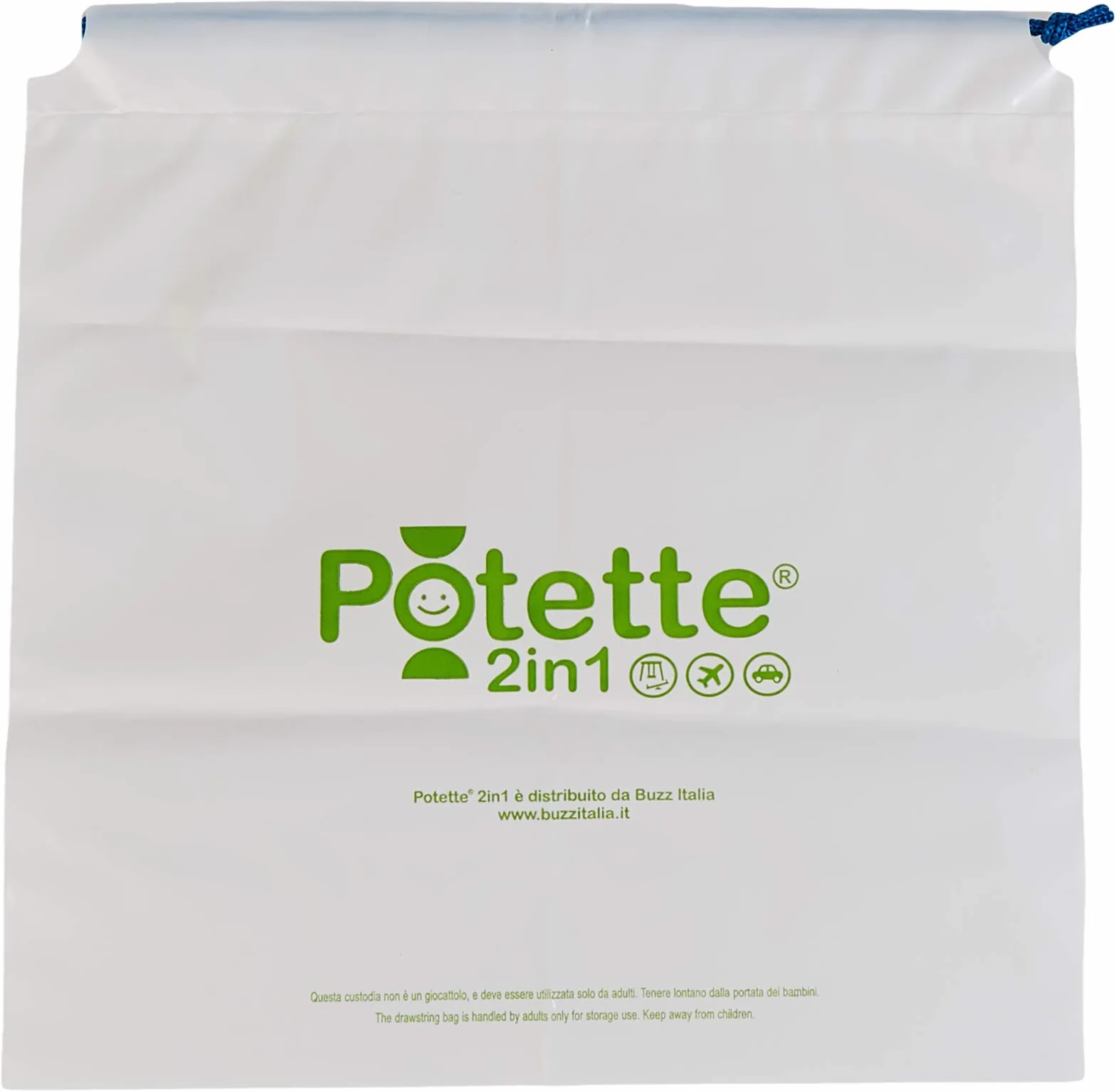 Potette Plus Nocnik podróżny 2 w 1 – przenośna deska sedesowa
