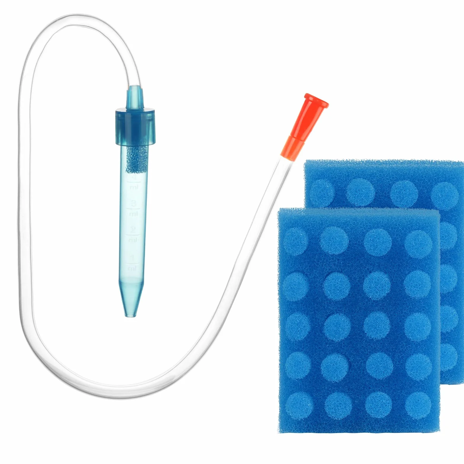 Aolso Aspirator do wydzieliny z nosa, aspirator do nosa dla dzieci, z 40 dodatkowymi filtrami higienicznymi, miękkimi silikonowymi końcówkami, do wielokrotnego napełniania, dla dzieci od 0 miesiąca