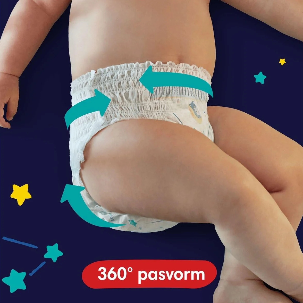 Pampers Baby Dry Night Pants - Rozmiar 5 - Small Pack - 35 sztuk - 12/17 kg