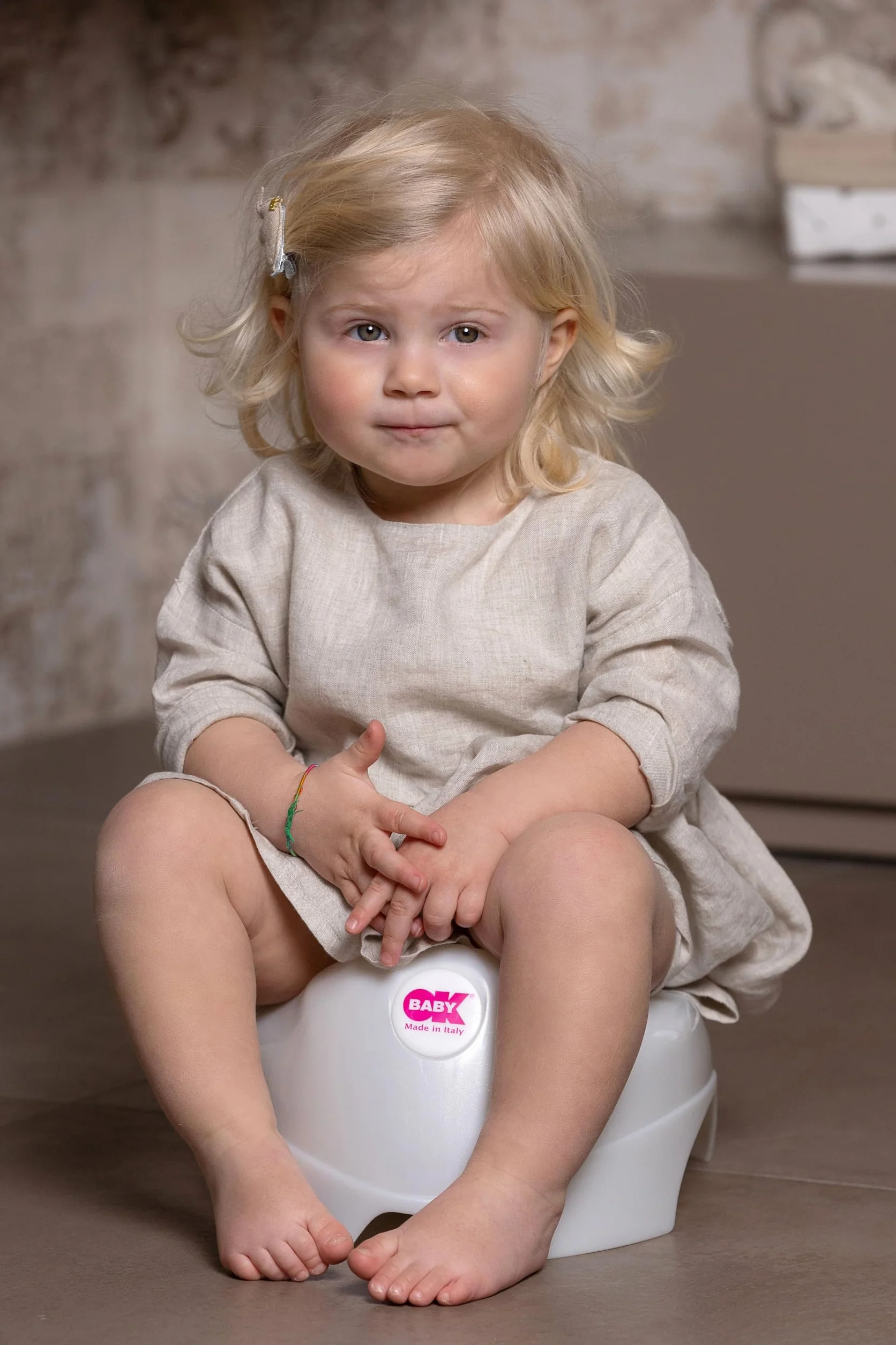 OK Baby N37097230X Relax – klasyczny nocnik do pierwszego treningu toalety, turkusowy