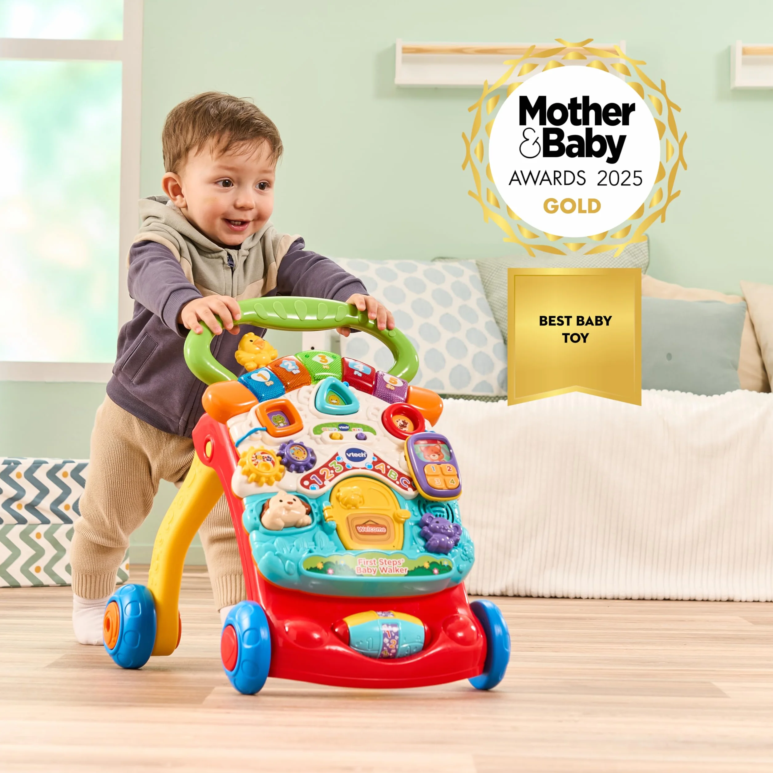 Vtech 505603 chodzik dla niemowląt, wielokolorowy