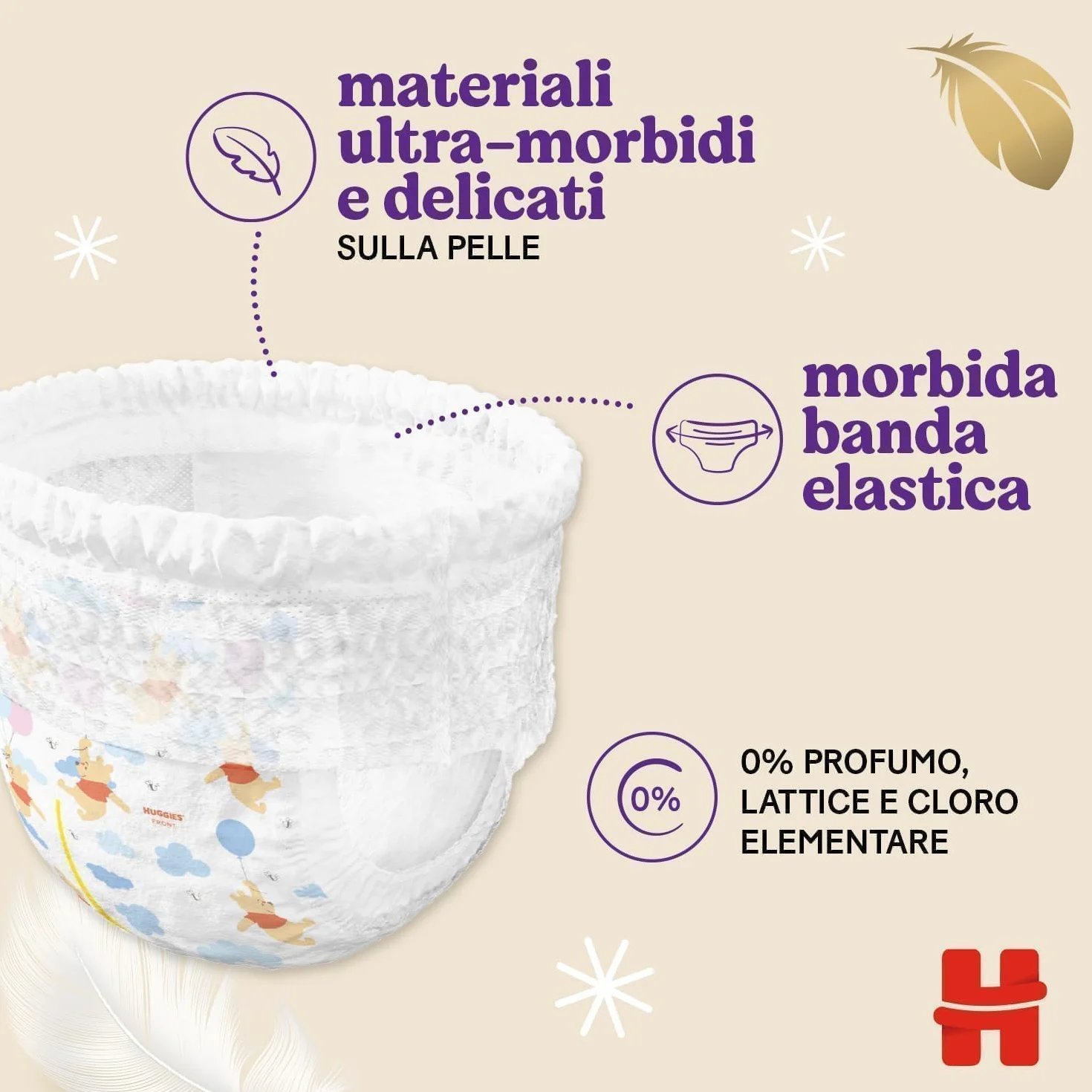 Huggies Extra Care Pieluchy, Rozmiar 4