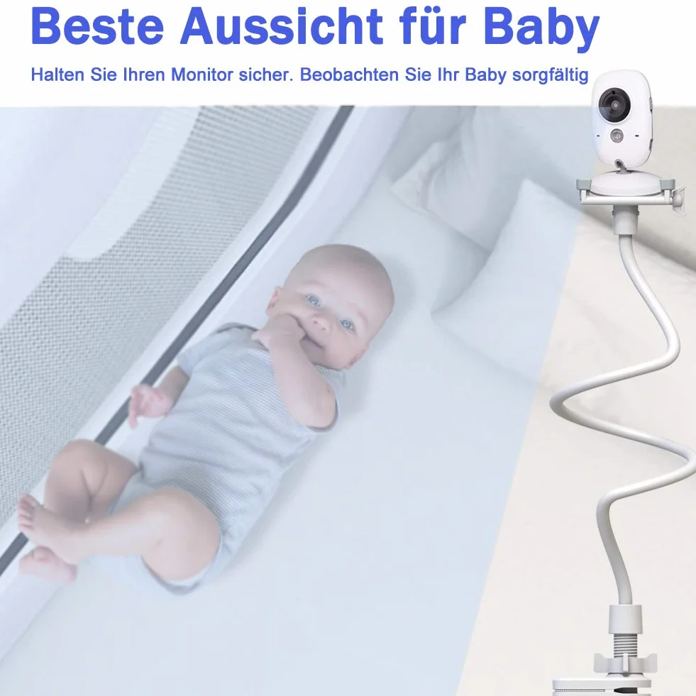 Uchwyt do niani, uchwyt na kamerę HelloBaby/momcozy/GHB/Philips Avent/eufy/nooie/Blemil/babymoov babyphone