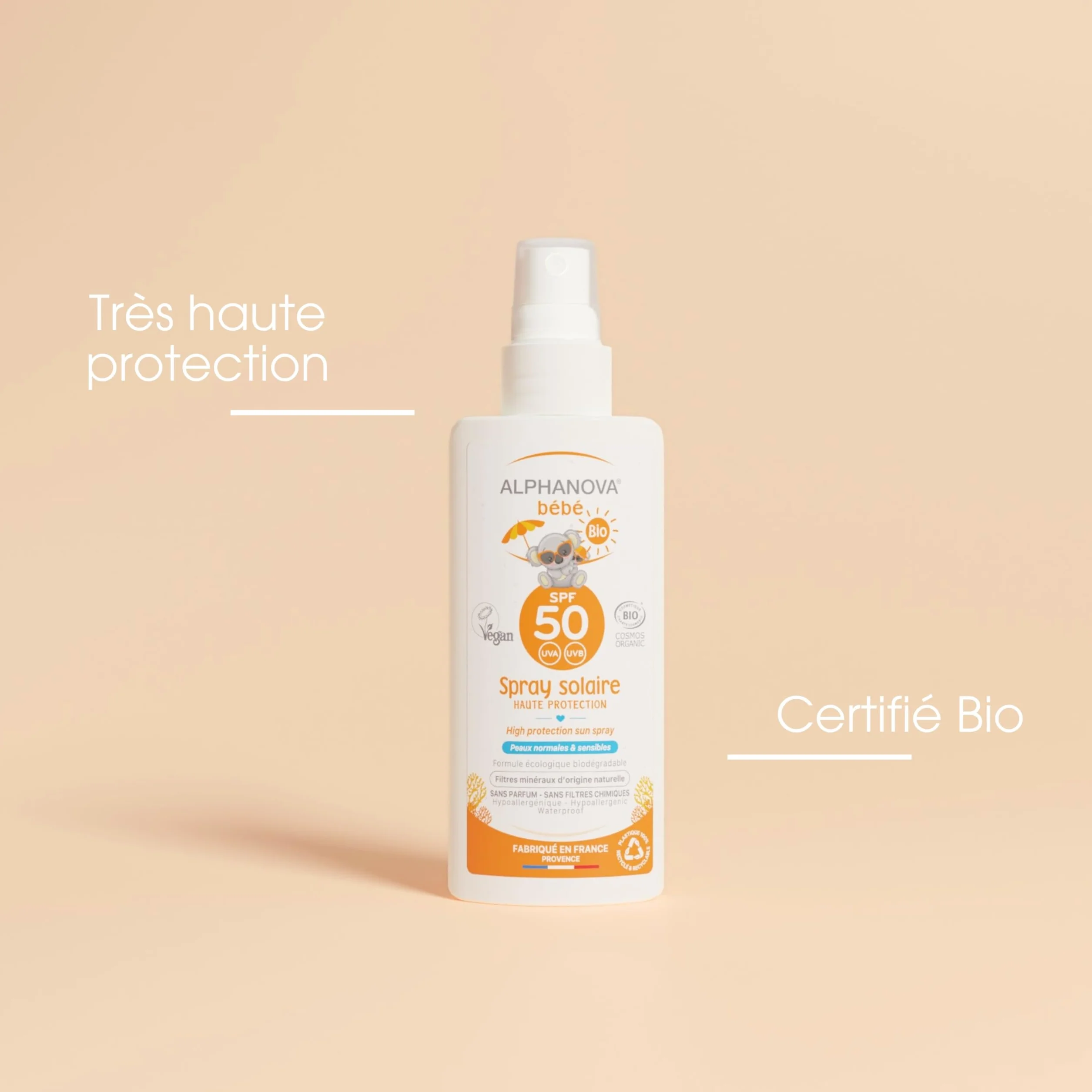 Alphanova Baby Sun Spray SPF 50 125 g