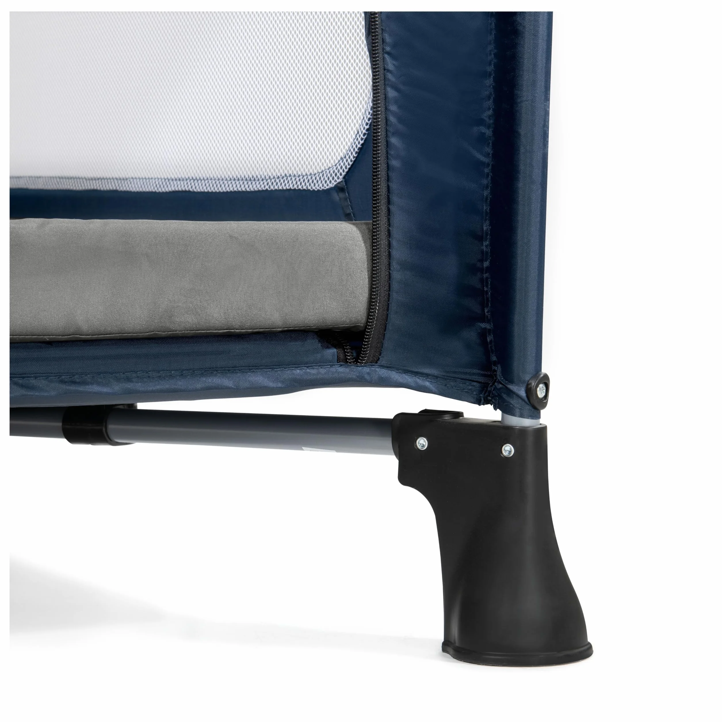 hauck Materac podróżny Sleeper z torbą do przenoszenia, 120 x 60 cm, grubość 5 cm, składany materac do łóżeczka podróżnego, mały, składany, kompatybilny z łóżkami podróżnymi hauck (szary)