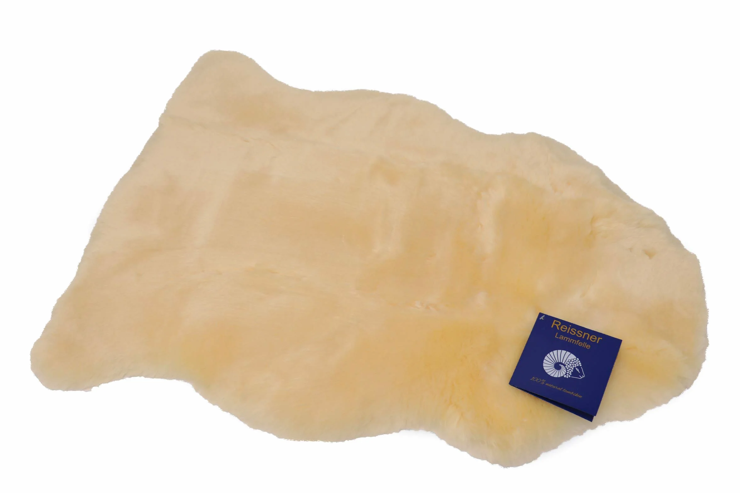 Sheepskin Lambskin Rug for Babies (Medlam Babylove) medically Tanned Premium Quality Length 75cm+ Color Natural