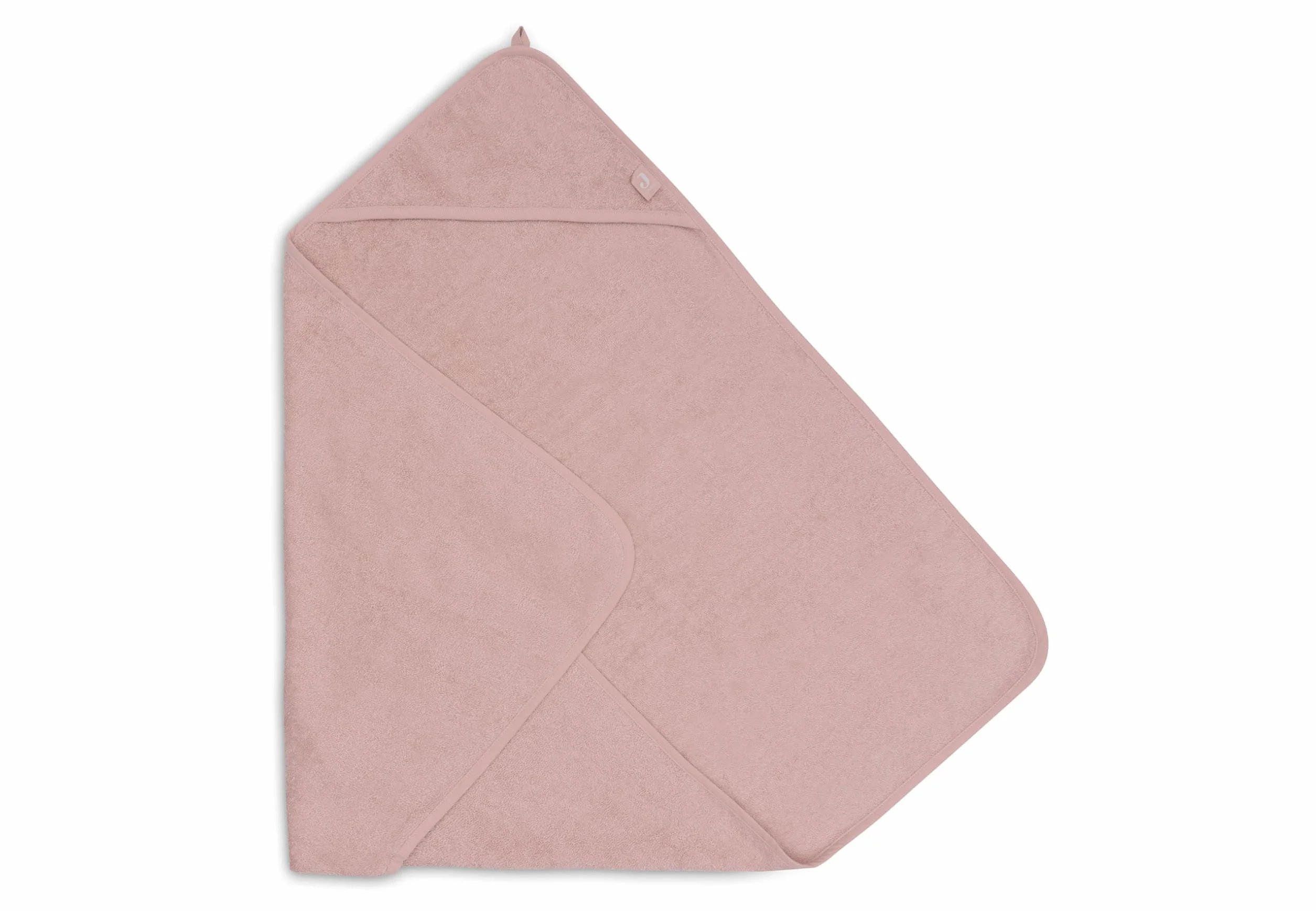 Jollein Ręcznik z kapturem dla niemowląt - frotte, Wild Rose - 100% bawełna - 75 x 75 cm - certyfikat Öko-Tex