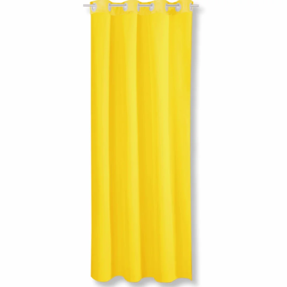 Bestlivings Nieprzezroczysta zasłona na przelotkach (140 x 225 cm/żółta), w wielu wariantach