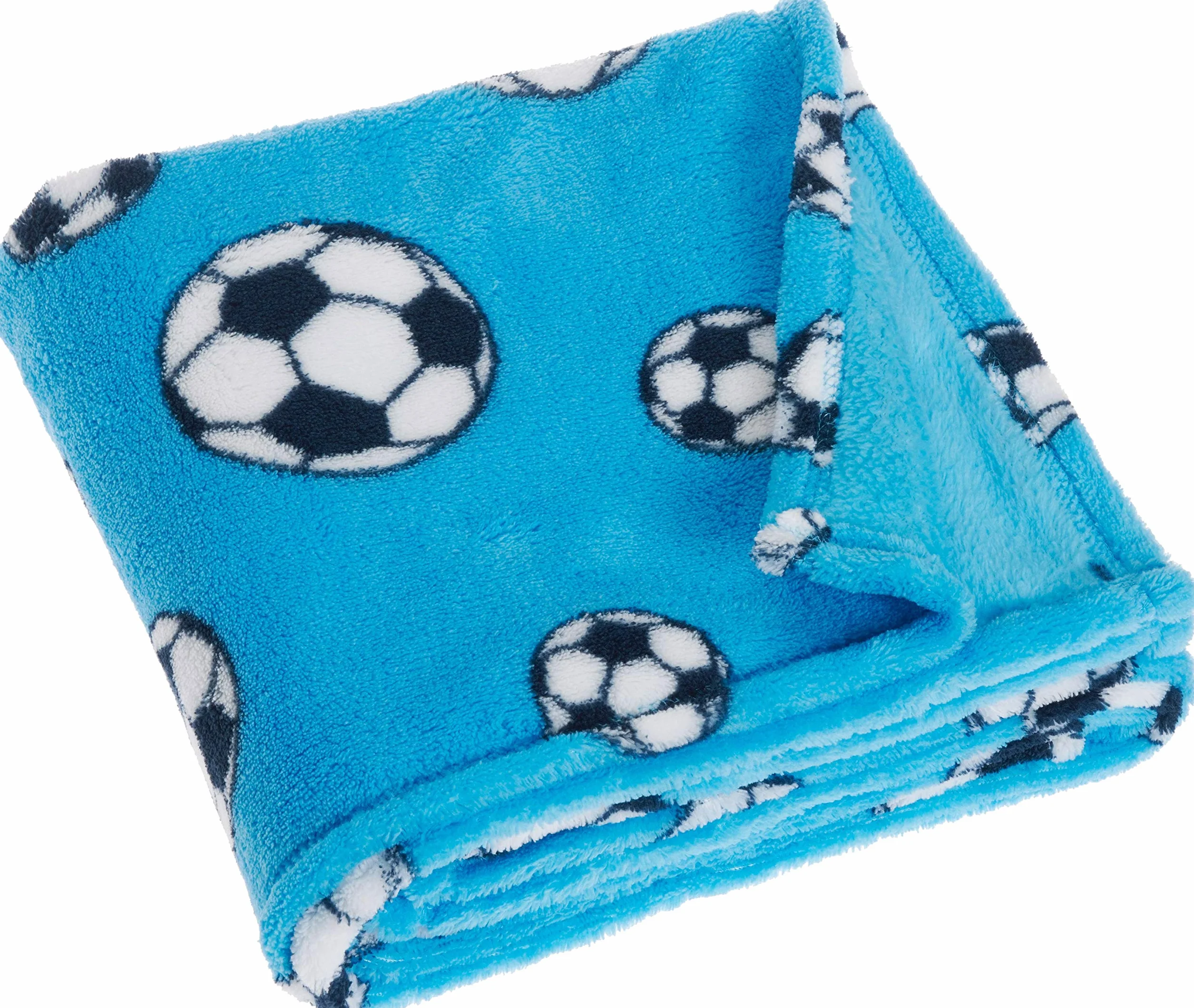 Playshoes 301702-75 Kocyk dziecięcy, polar, rozmiar M, niebieski