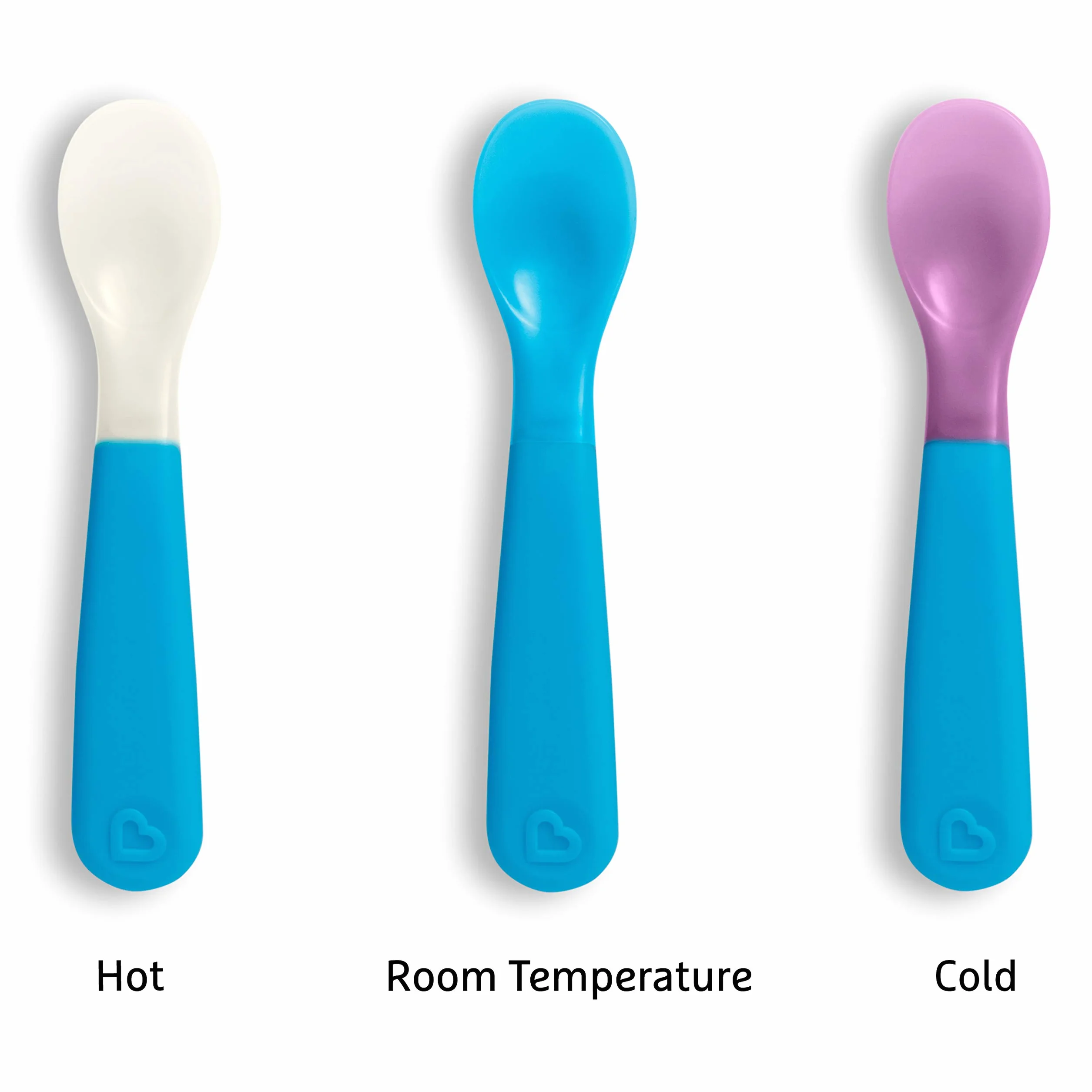 Munchkin Colour Change Toddler Forks and Spoons, Pack of 6