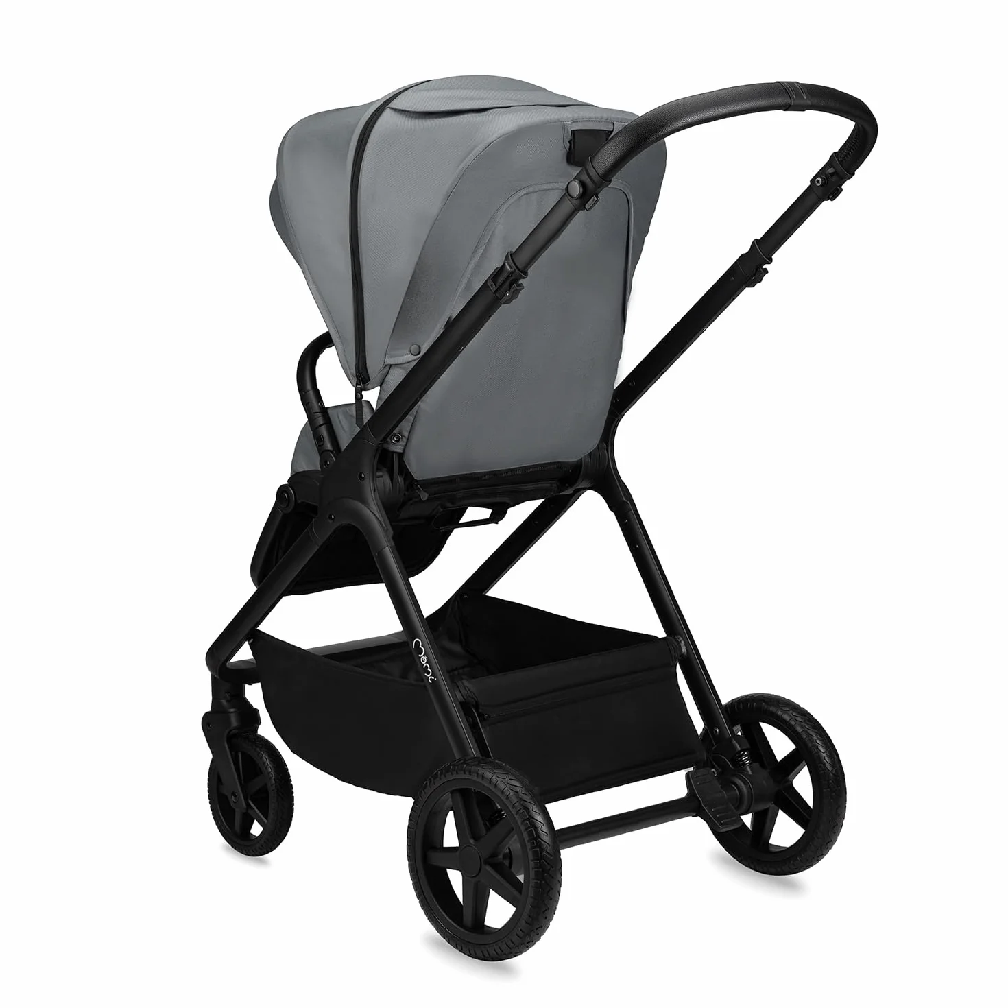 MoMi GISELLE Wózek dziecięcy kombi 2 w 1 z funkcją buggy, 5-punktowy pas bezpieczeństwa, od 1. dnia życia, do 22 kg masy ciała (wózek), kosz na zakupy, materac, ochrona przed deszczem i torba do