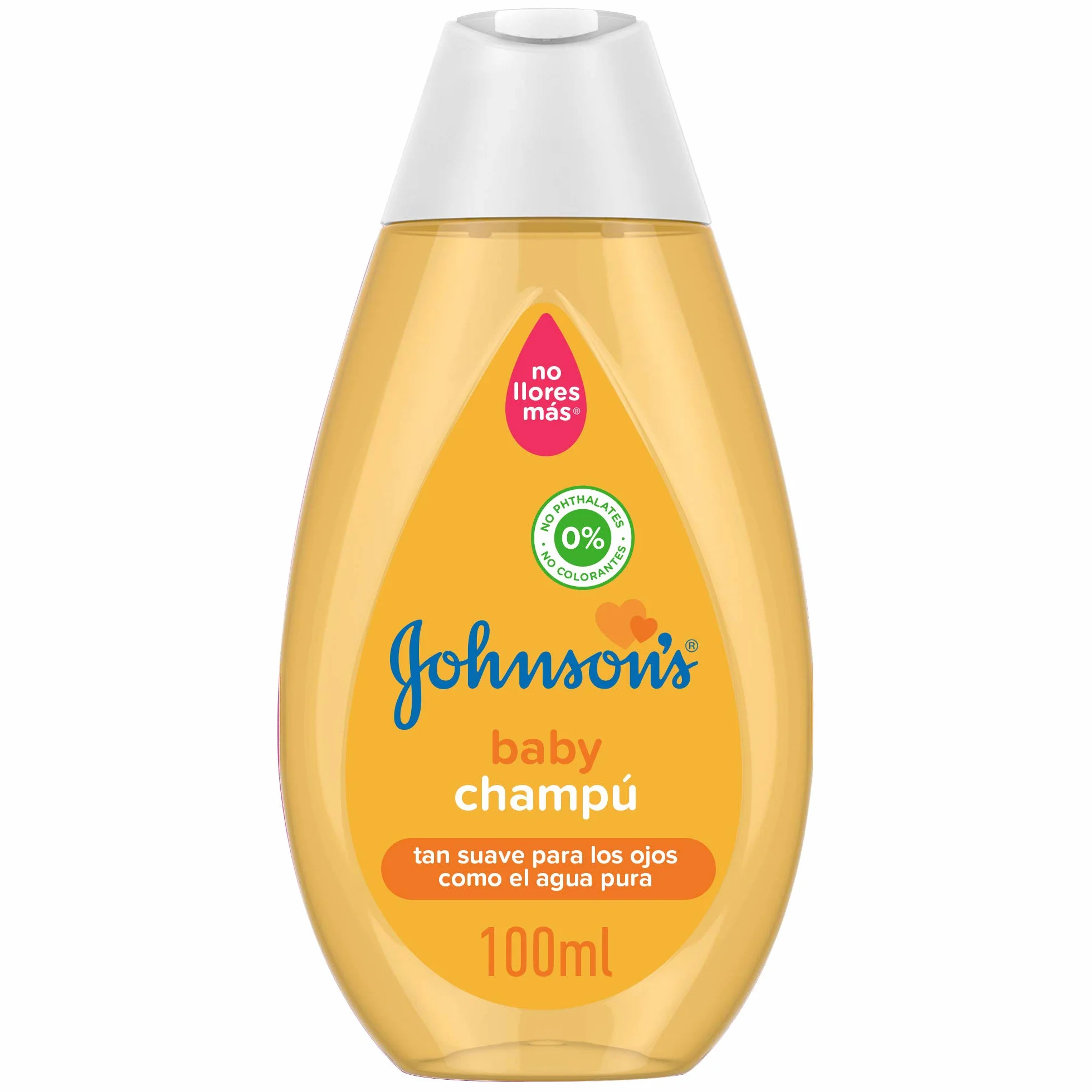 JOHNSON'S Baby, Szampon dla dzieci, lekka i delikatna formuła, bez barwników siarczanowych, alkoholu i mydła, nie łzy, idealny dla całej rodziny, 100 ml