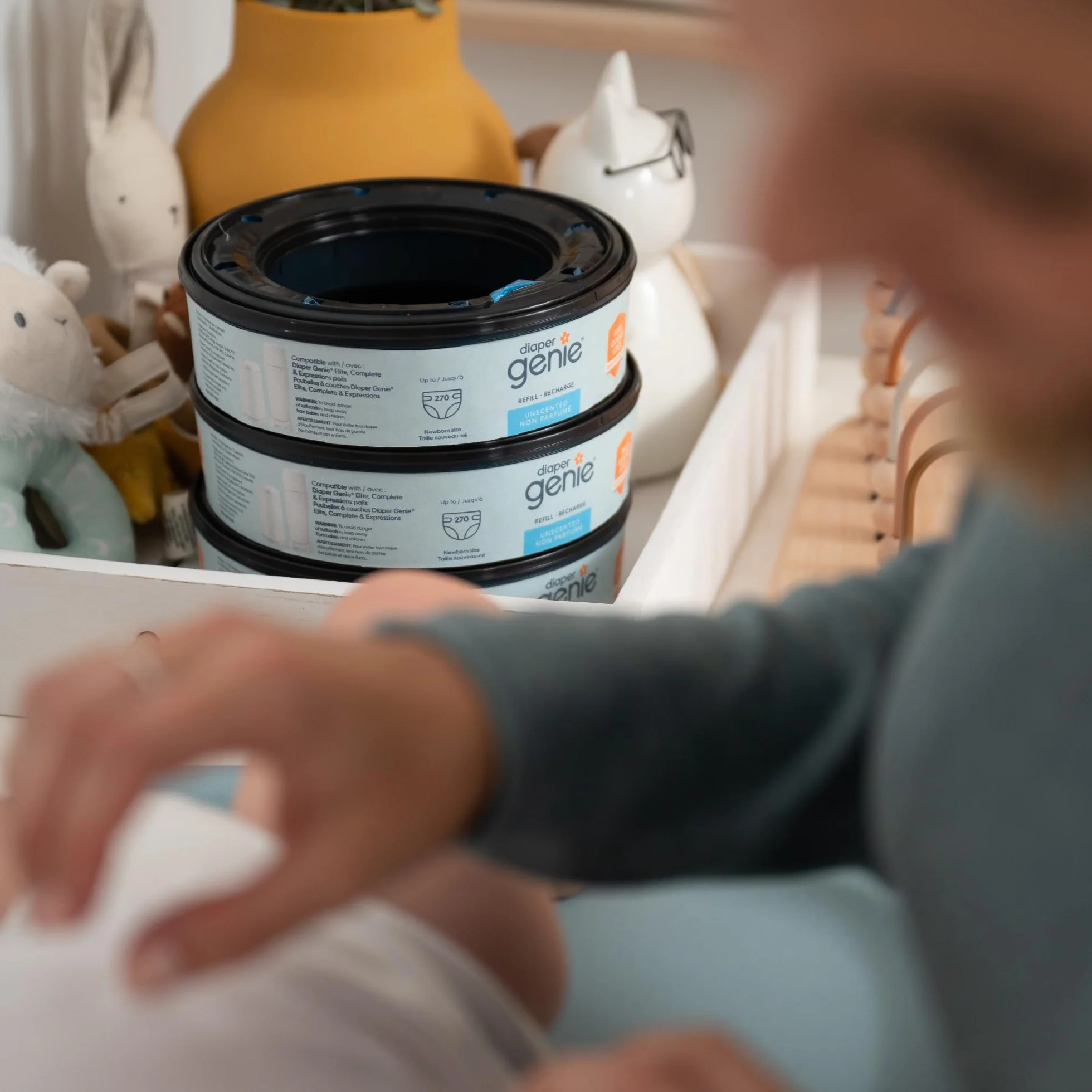 Playtex Diaper Genie zapasowy zestaw upominkowy - pieluchy 2160 - idealny do listy zakupów dla niemowląt...