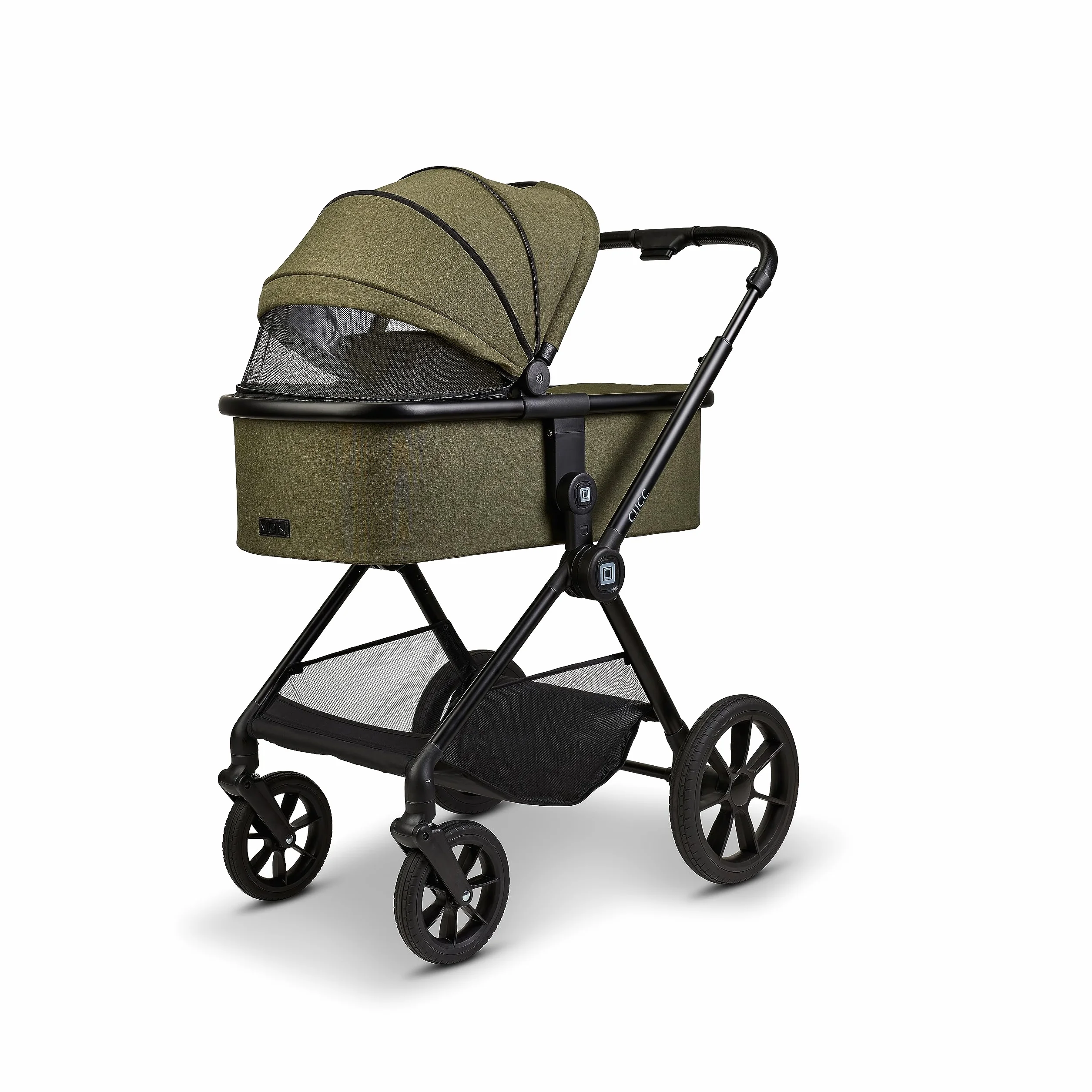Wózek dziecięcy kombi Clicc moss Green/Melange