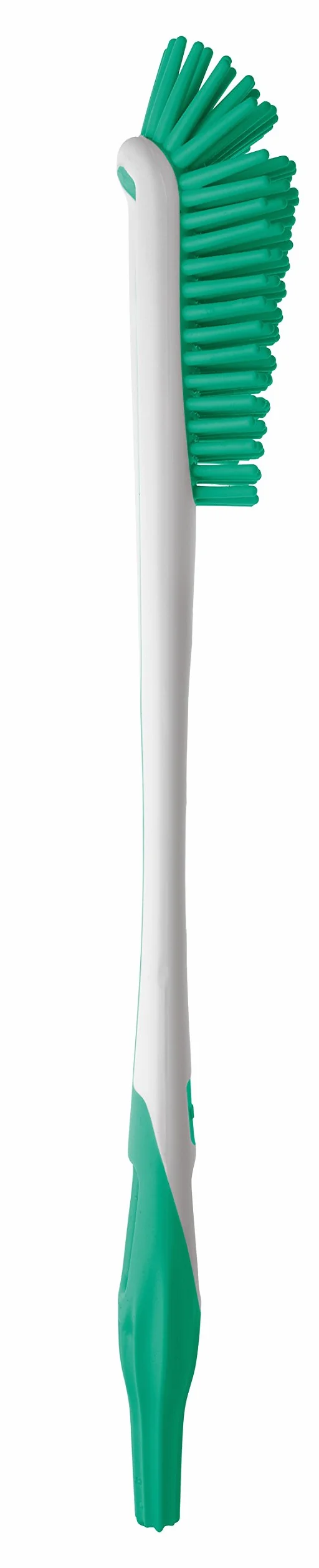 MAM Szczotka do butelek Soft Brush z bardzo miękkim włosiem, szczotka pasuje do każdego kształtu butelki, ze specjalną szczotką ssącą do czyszczenia odkurzaczy, 0+ miesięcy, niebieska