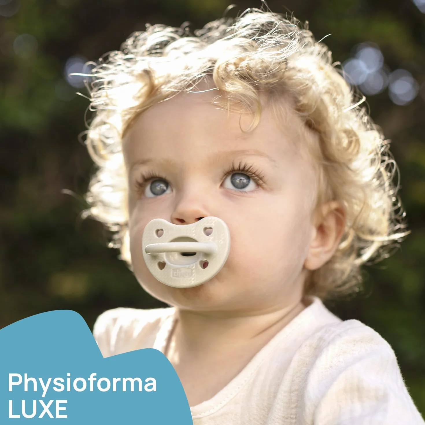 PhysioForma Gommotto Luxe silikonowy smoczek, 2-6 miesięcy, miękki i delikatny gumka, wspomaga fizjologiczne oddychanie i wspomaga prawidłowy rozwój ust, 2 sztuki, przezroczysty