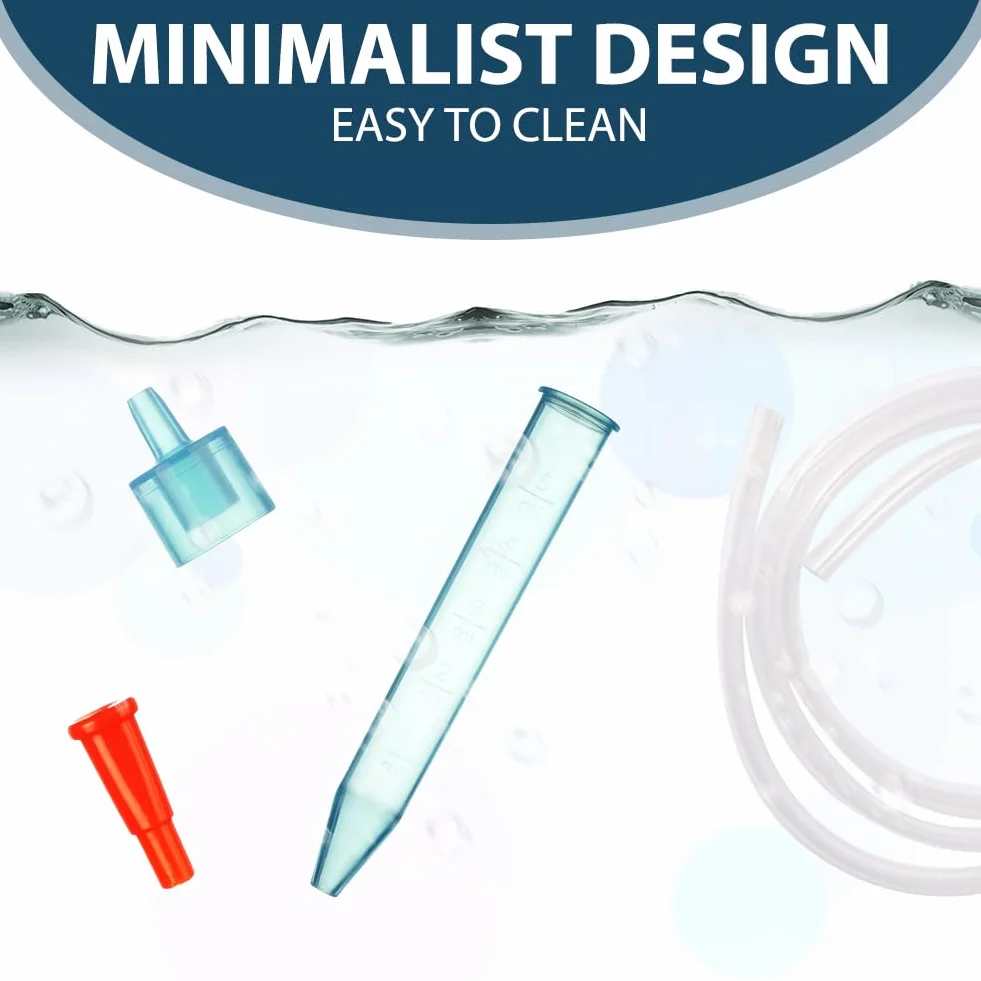 Aolso Aspirator do wydzieliny z nosa, aspirator do nosa dla dzieci, z 40 dodatkowymi filtrami higienicznymi, miękkimi silikonowymi końcówkami, do wielokrotnego napełniania, dla dzieci od 0 miesiąca