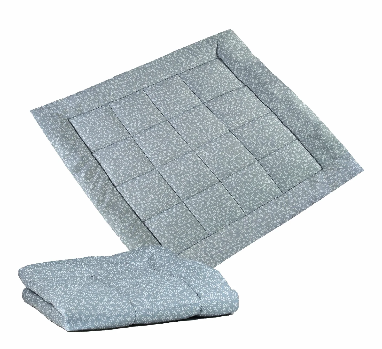molis&co – kocyk do raczkowania dla niemowląt 120x120 cm, 100% bawełna (Öko-Tex), wielofunkcyjny, gruby i miękki, idealny jako kocyk dla niemowląt i koc do zabawy