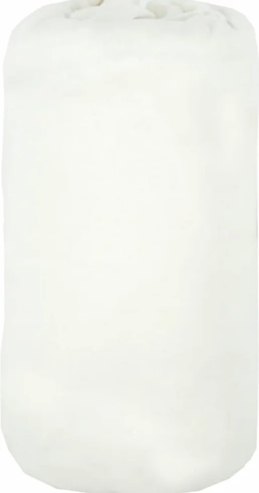 babyCalin Prześcieradło z gumką, 100% bawełna, 40 x 80 cm, białe
