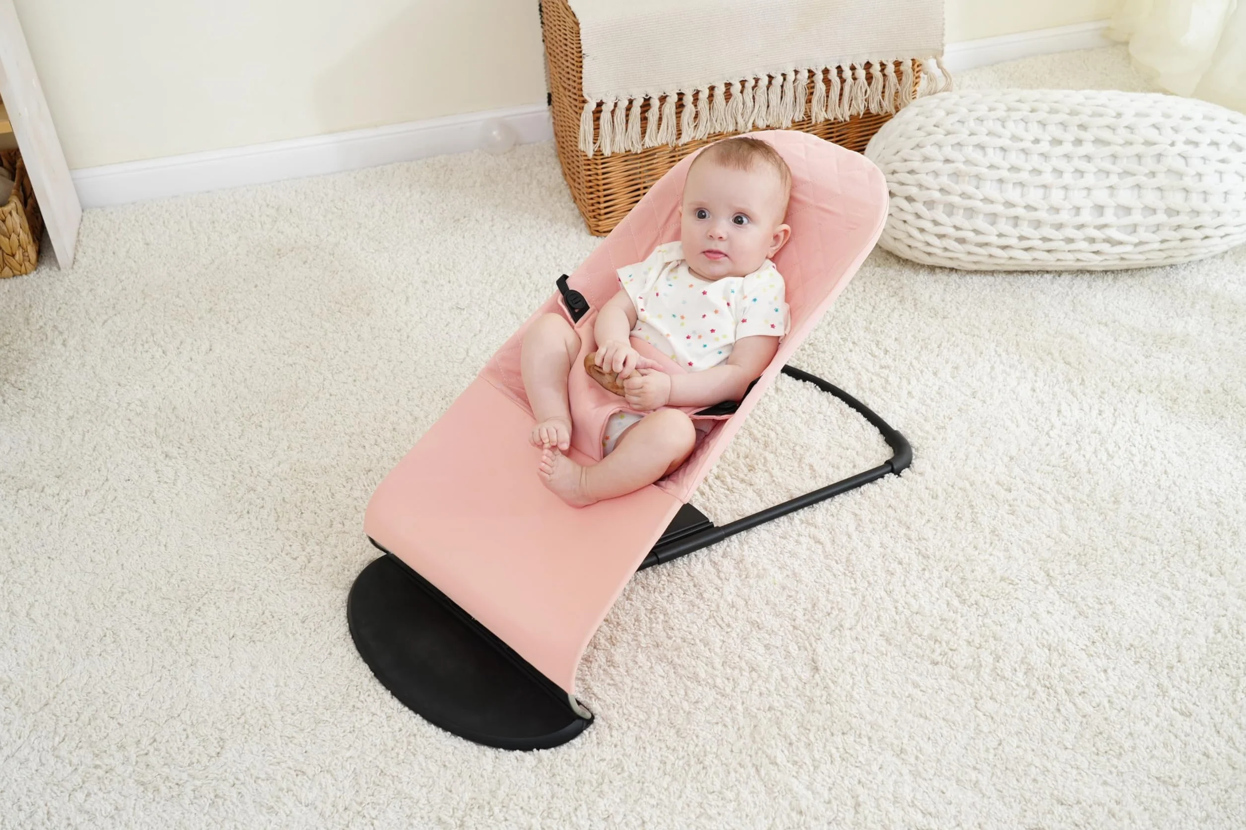 Pokrowiec na leżak dla niemowląt. Pokrowiec na leżak kompatybilny z BabyBjörn Balance Soft i Bliss. Ergonomiczny pokrowiec na hamak: hipoalergiczny poliestru