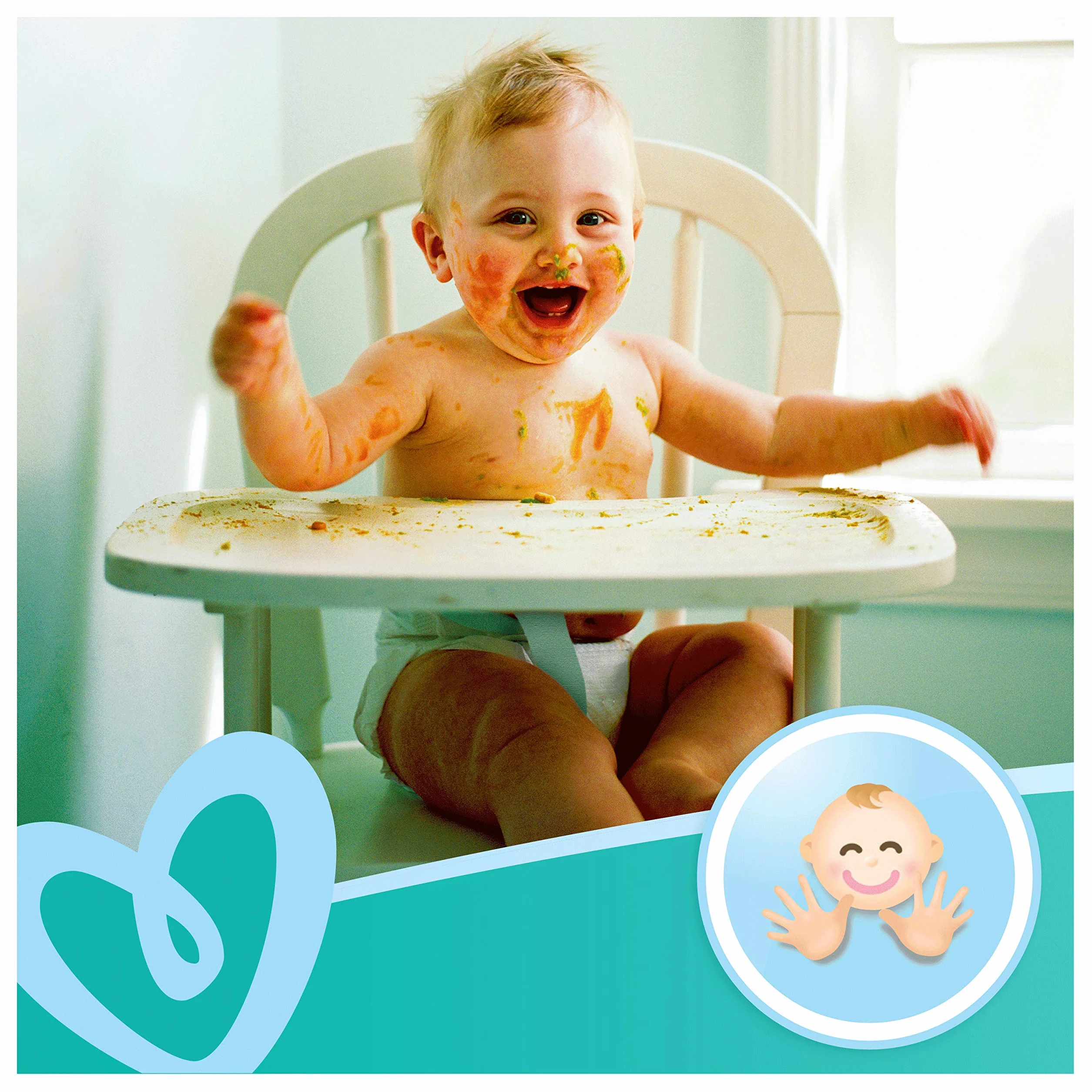 Pampers Fresh Clean Baby Chusteczki Nawilżane, 52 sztuki