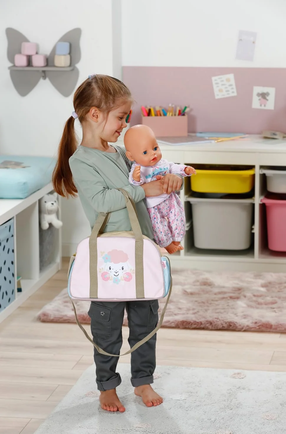 BABY Born Torba do przewijania kwiat
