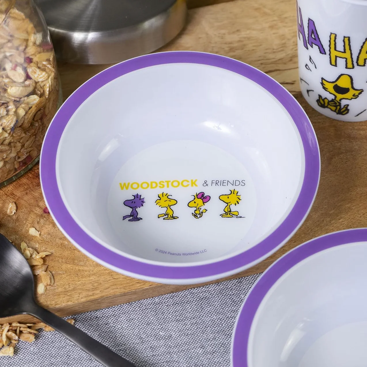 Miseczka na musli Peanuts Woodstock zestaw 2 szt. 300 ml PP