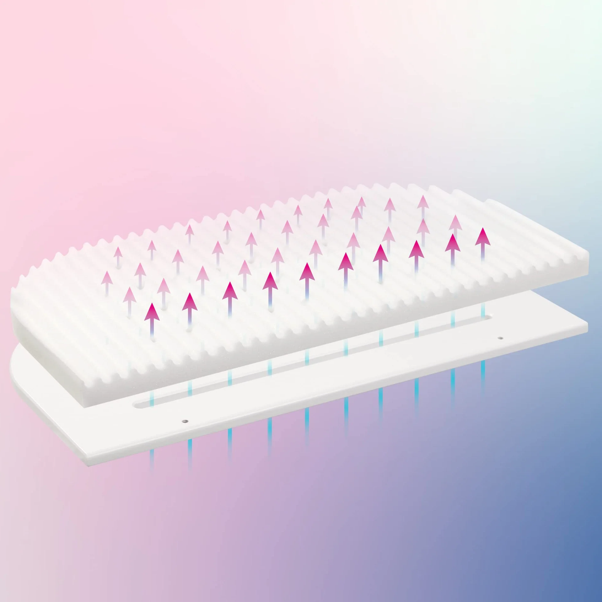 babybay Materac Dostawiany KlimaWave pasuje do modeli Maxi, Boxspring i Comfort Plus