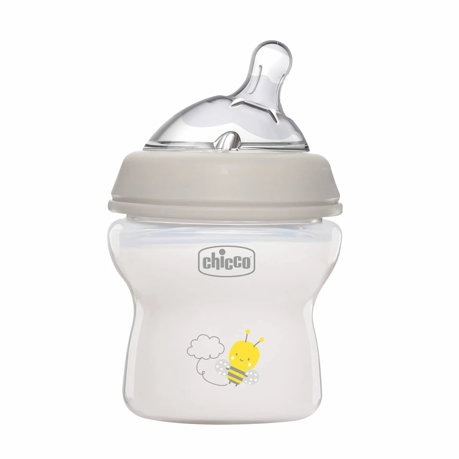 Chicco Zestaw startowy, butelka 3 w 1 ze sterylizatorem elektrycznym i podgrzewaczem do butelek, w zestawie 3 butelki Natural Feeling, biała, przezroczysta, żółta